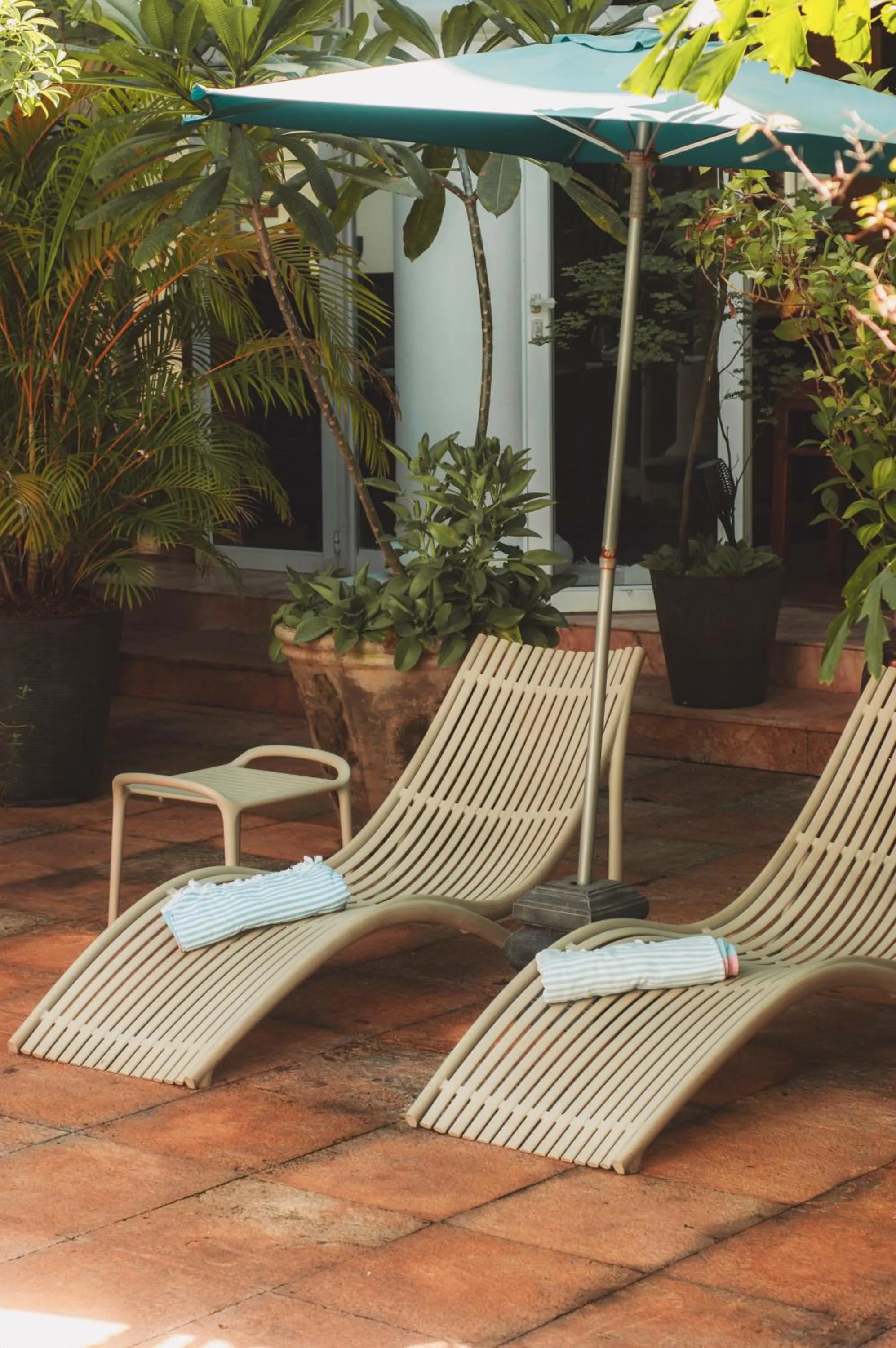 Patio in Casa Harb Hotel Boutique