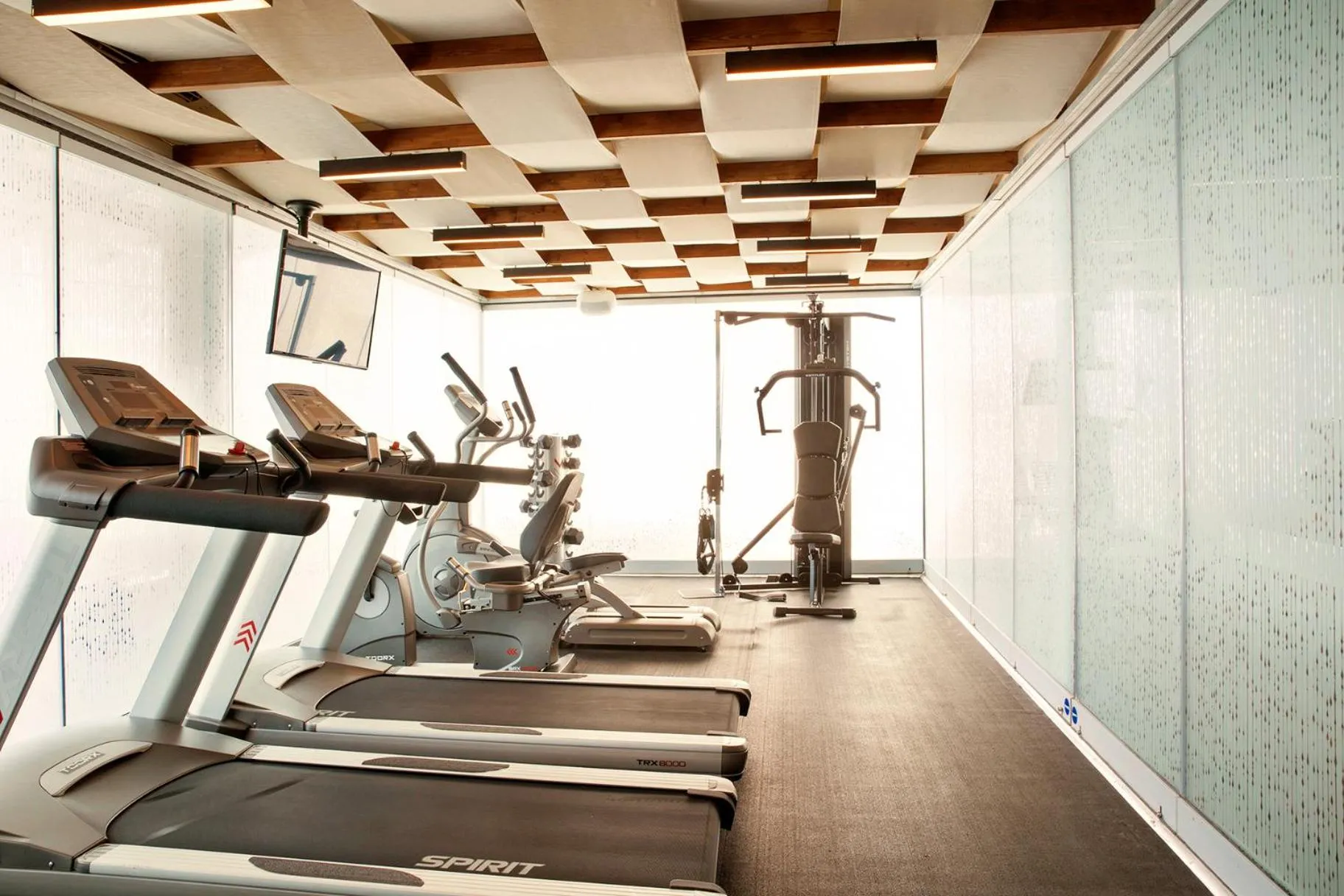Fitness centre/facilities in Zeus Essence Wyndham Athens Residence