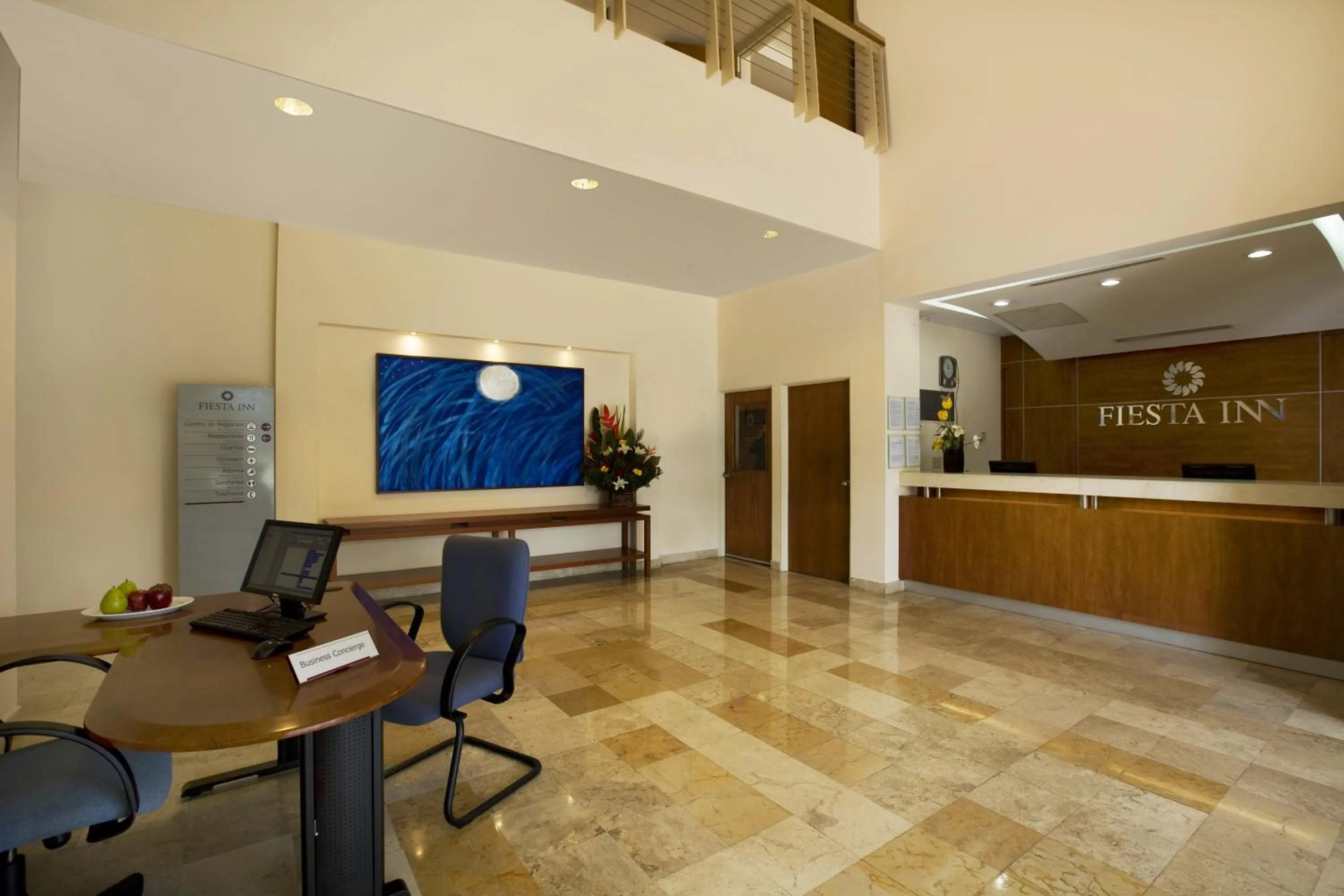 Lobby or reception in Fiesta Inn Colima