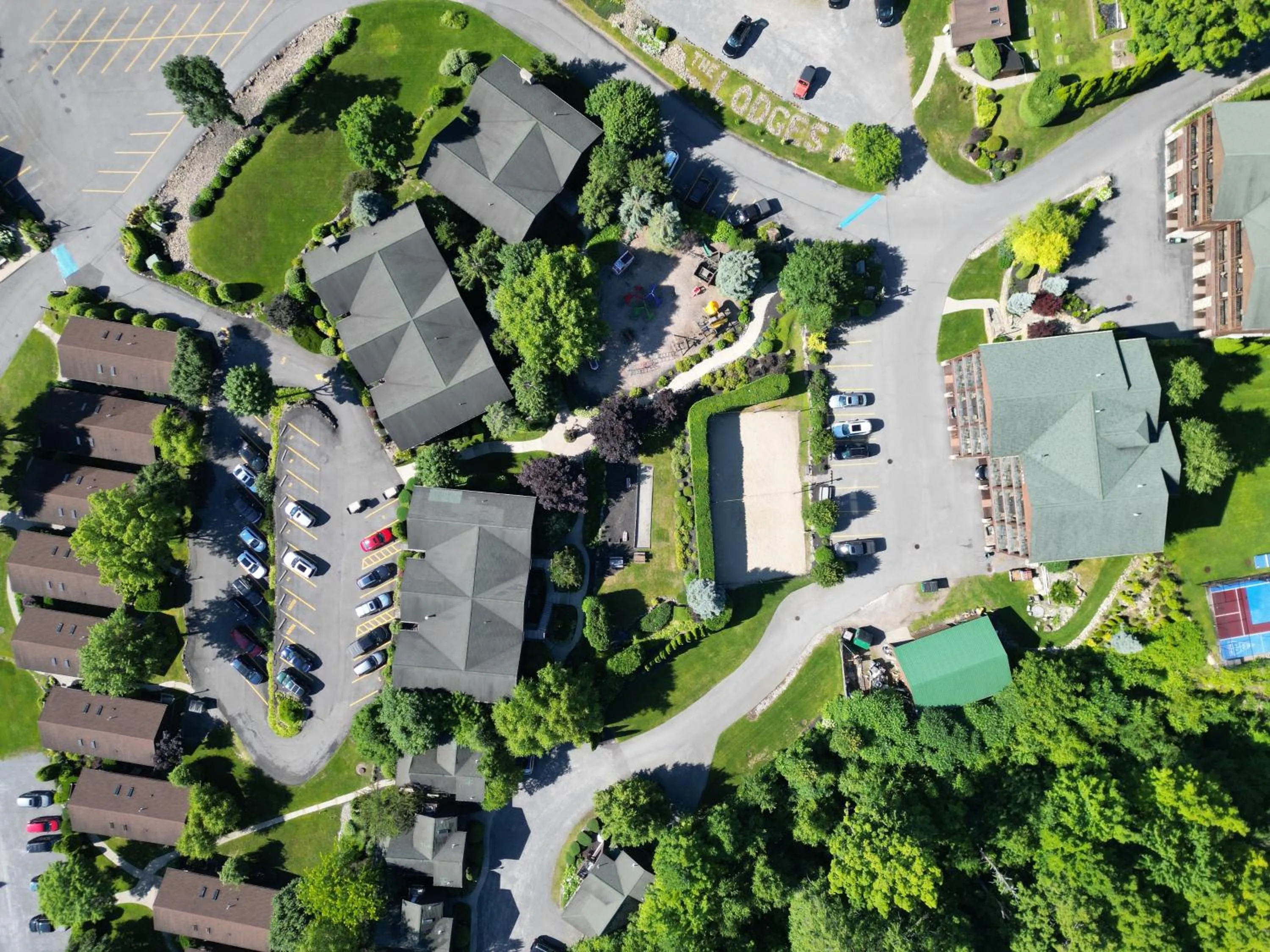 Bird's eye view in The Lodges at Cresthaven