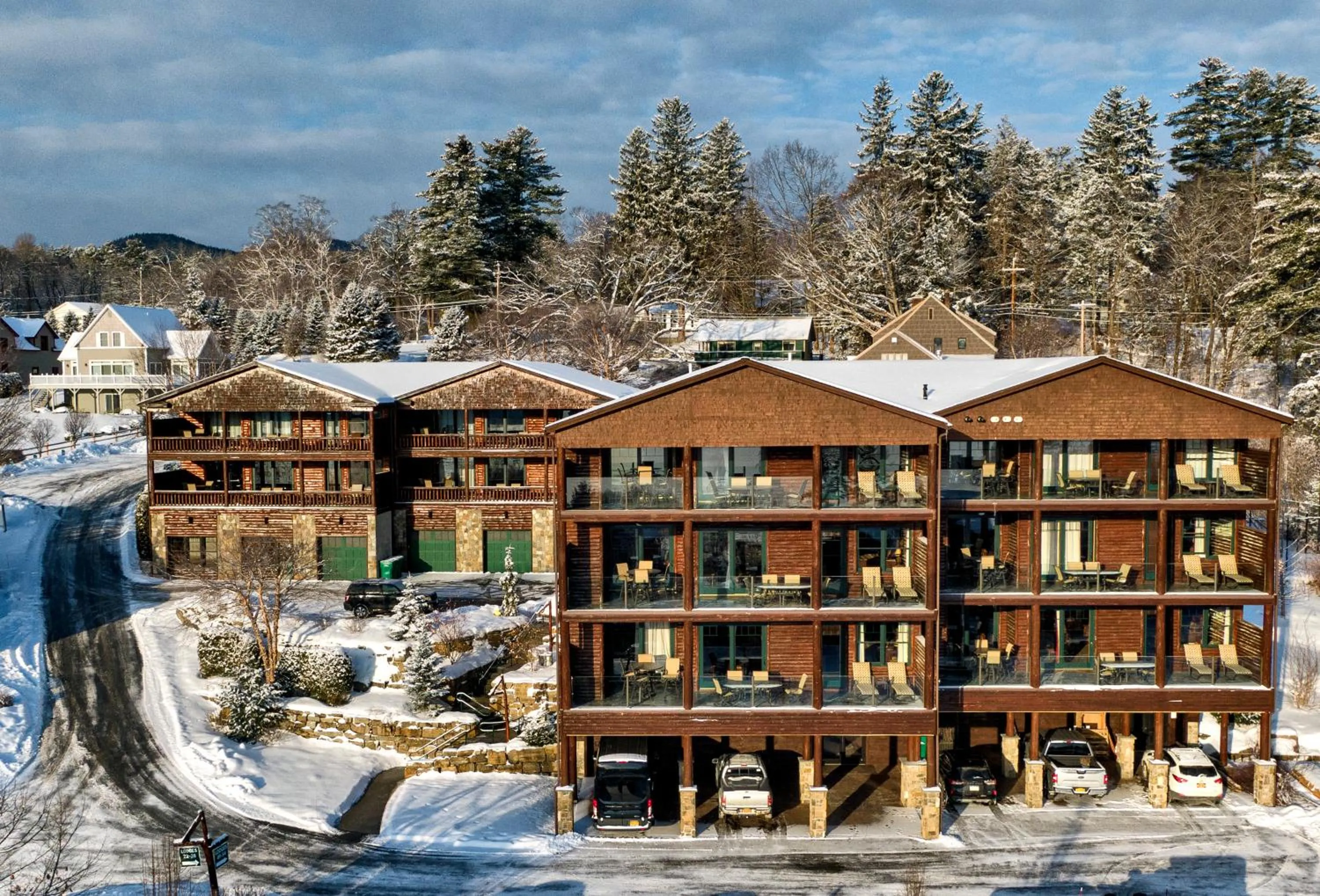 Property building in The Lodges at Cresthaven
