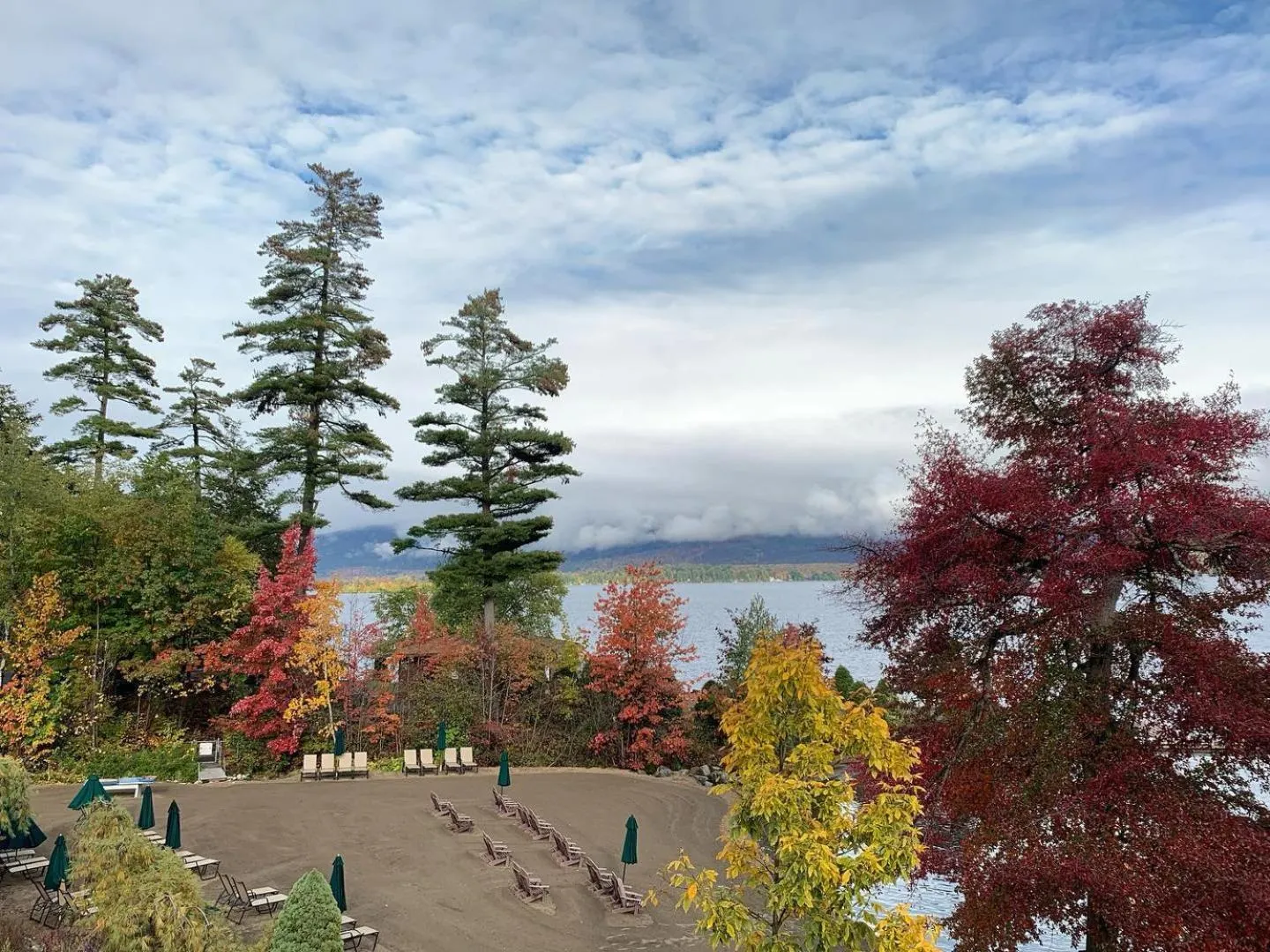 Lake view in The Lodges at Cresthaven