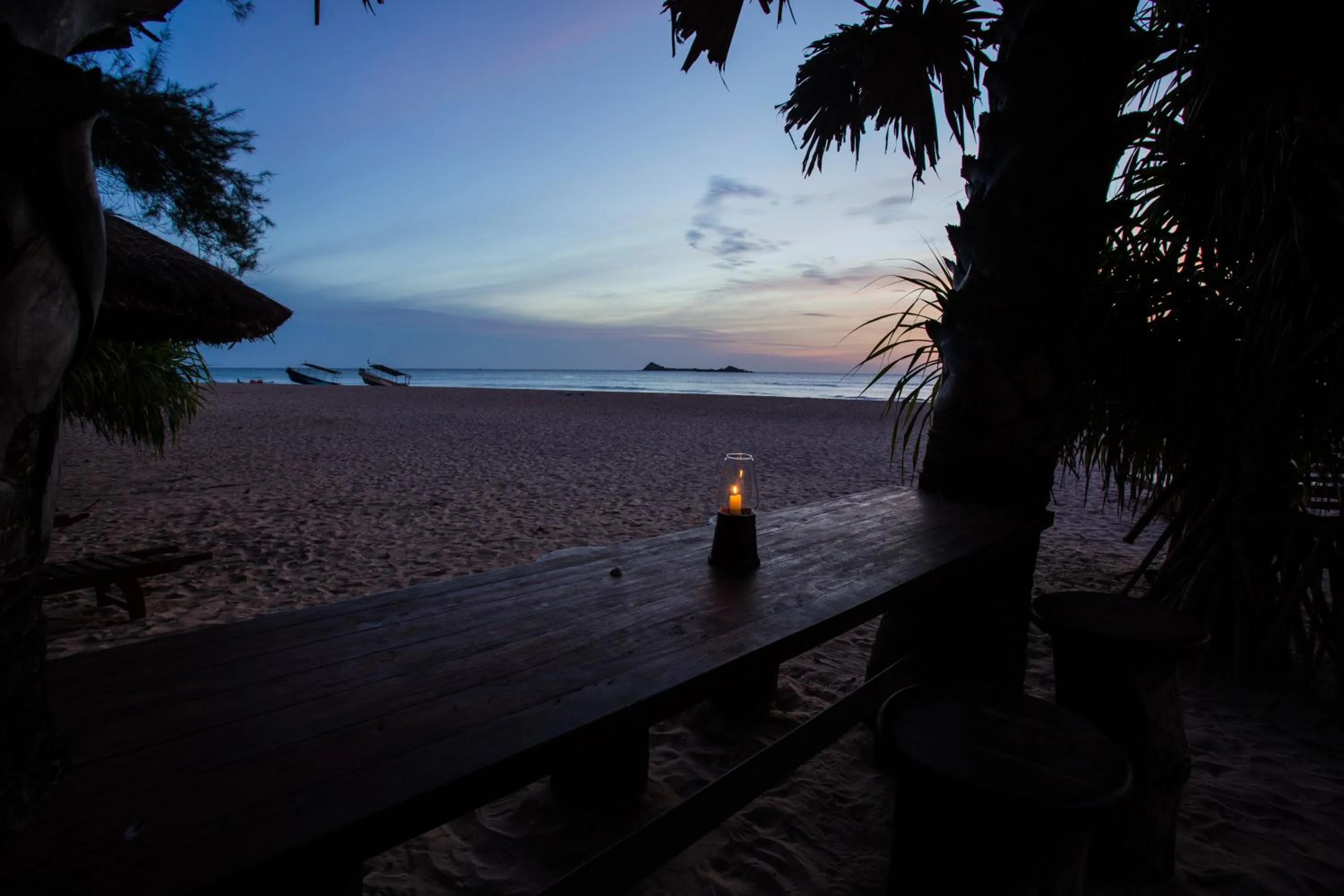 Sunset in Nilaveli Beach Hotel