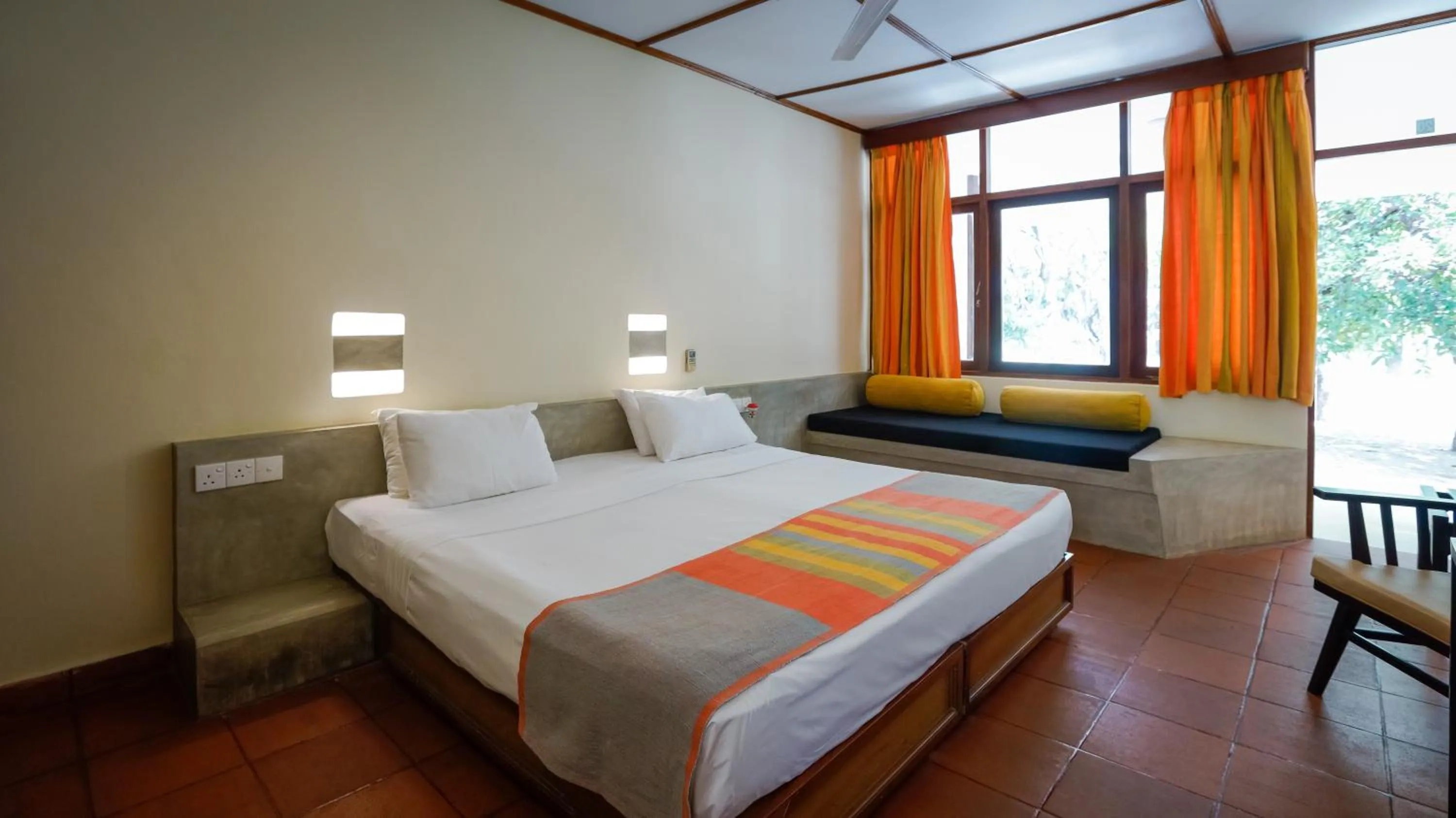 Photo of the whole room, Bed in Nilaveli Beach Hotel