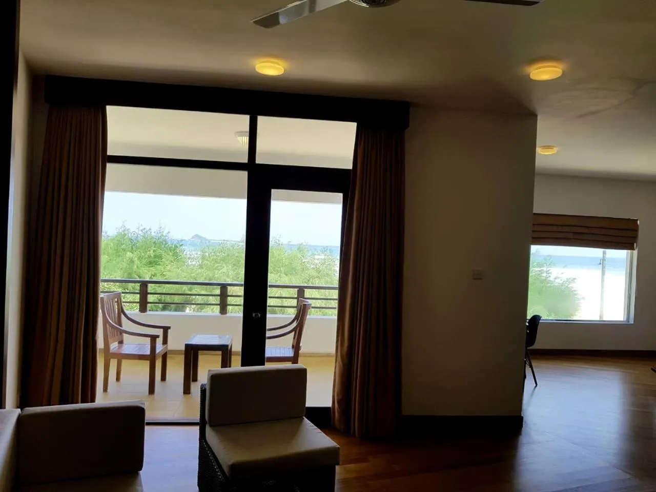 Seating area in Nilaveli Beach Hotel