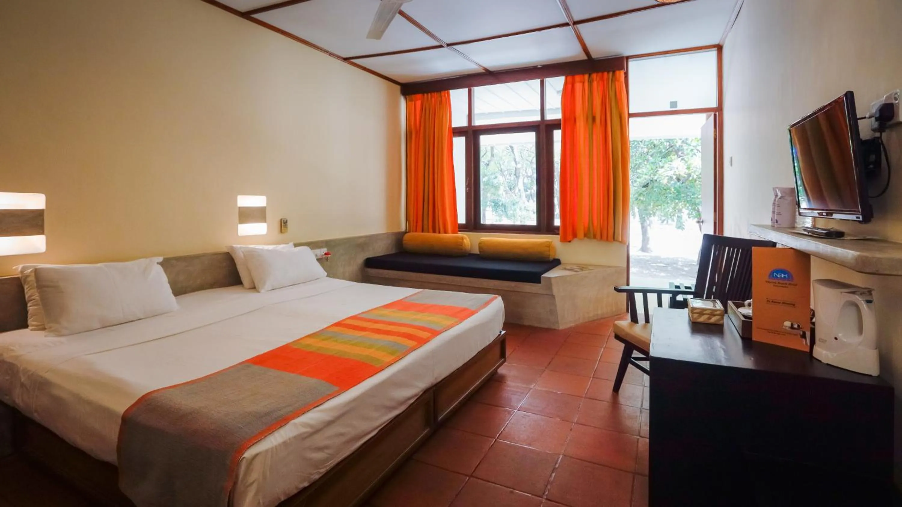 Photo of the whole room, Bed in Nilaveli Beach Hotel