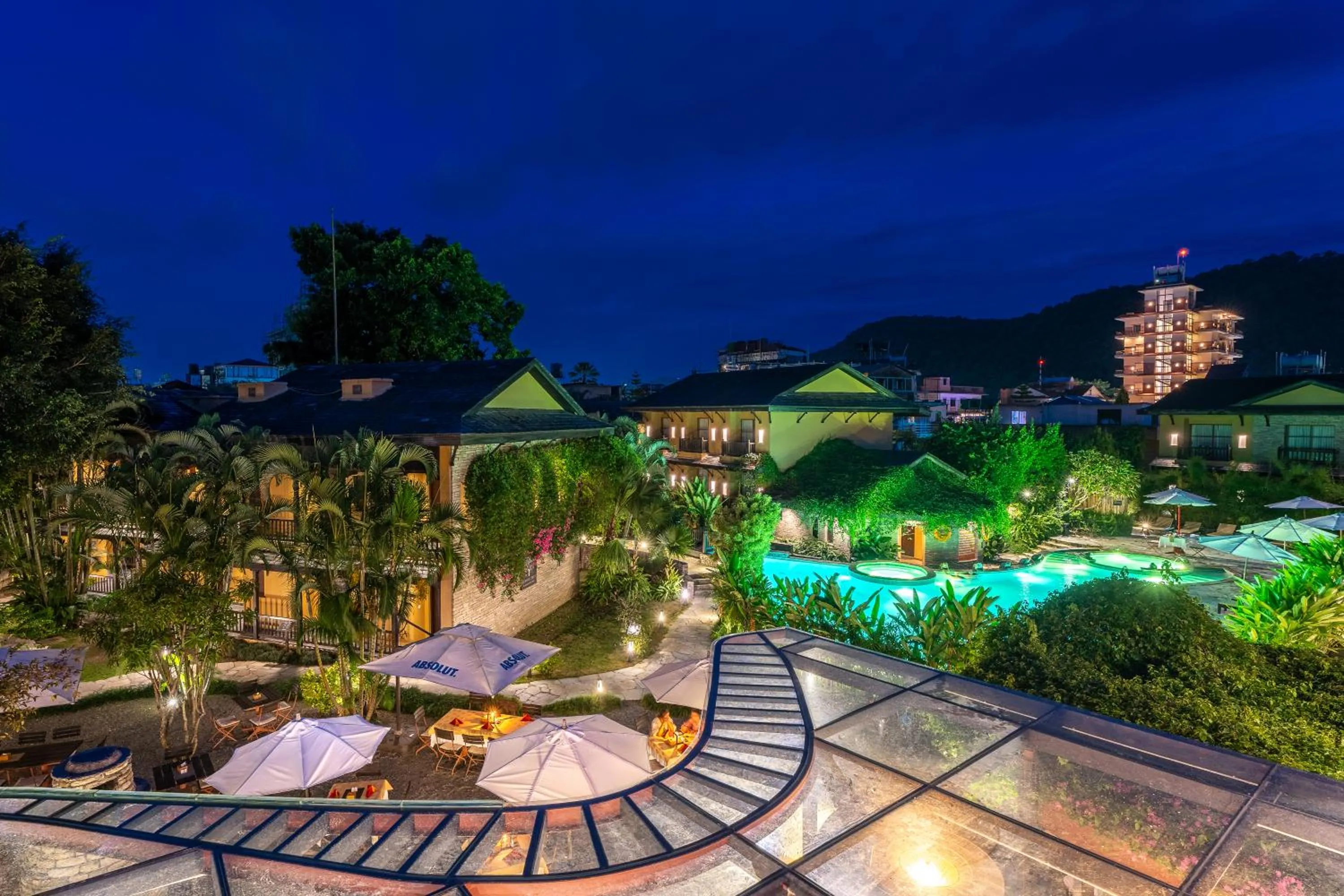 Night in Temple Tree Resort & Spa, Pokhara