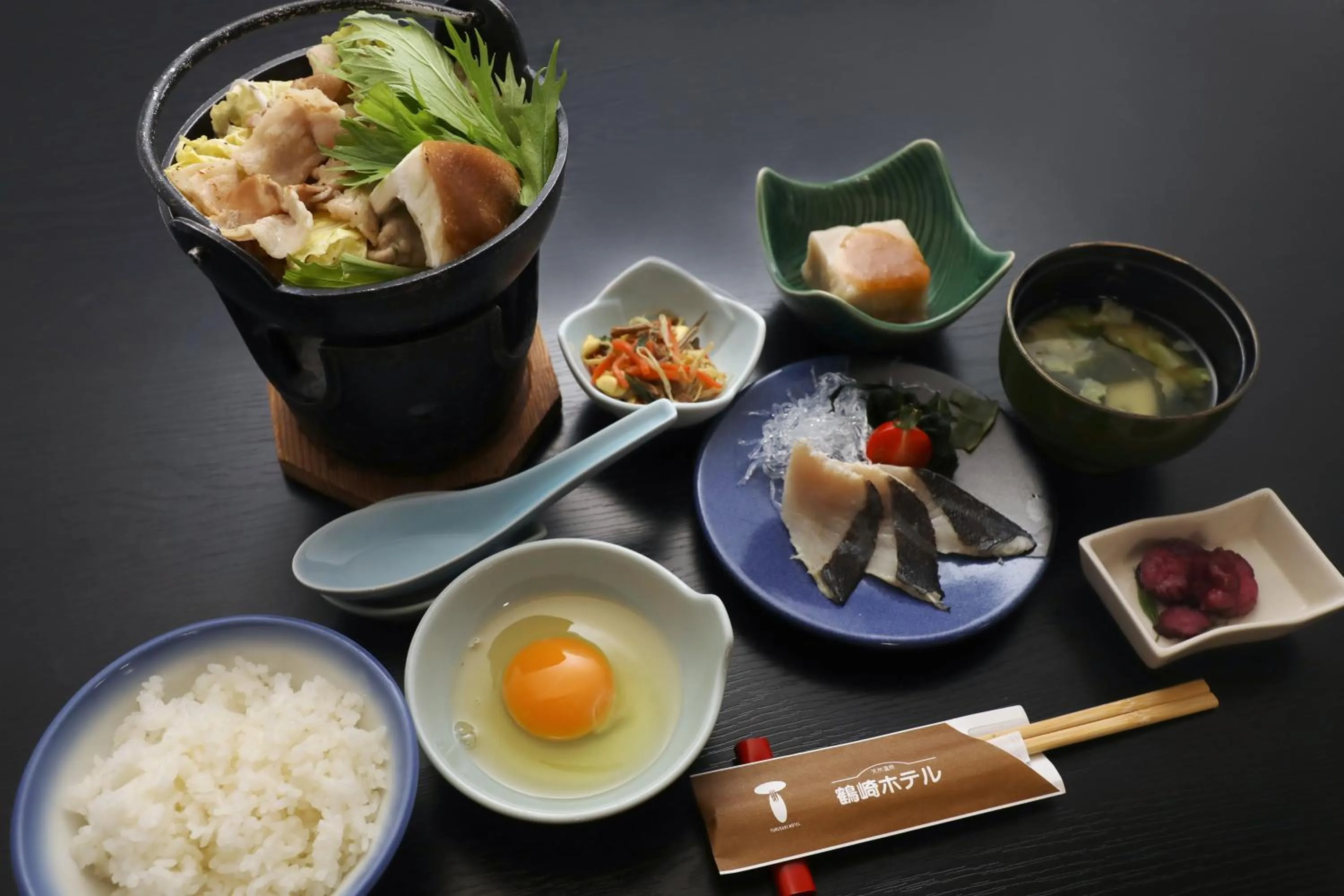 Dinner in Tsurusaki Hotel