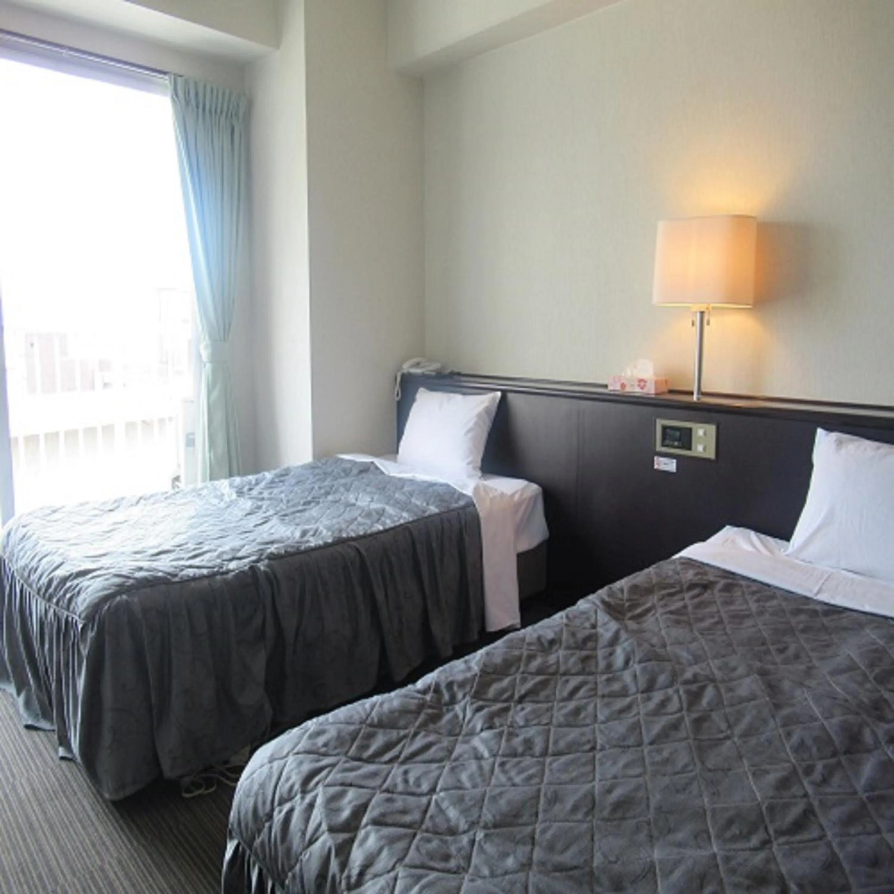 Photo of the whole room, Bed in Tsurusaki Hotel