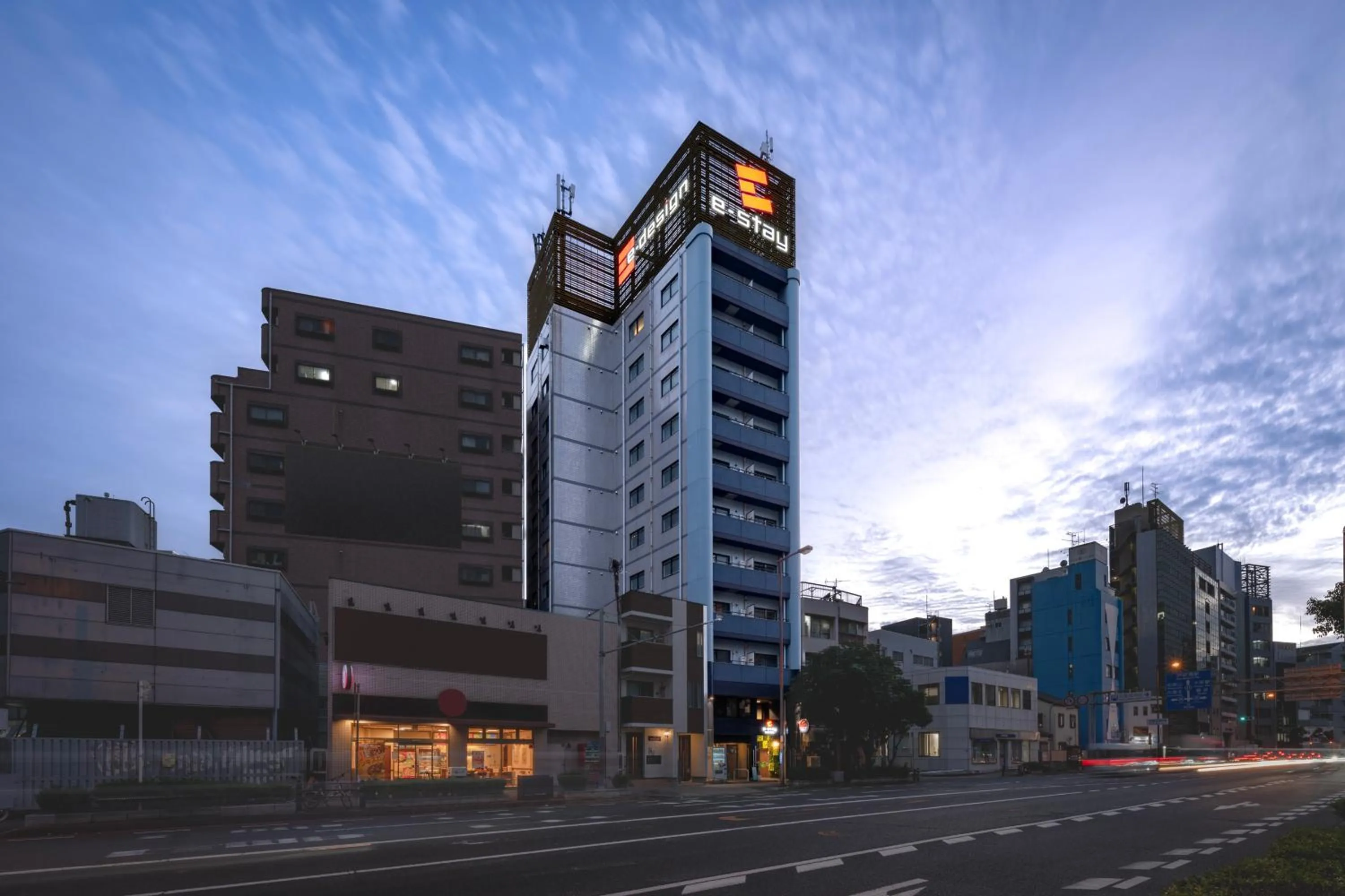 Property building in e-stay namba