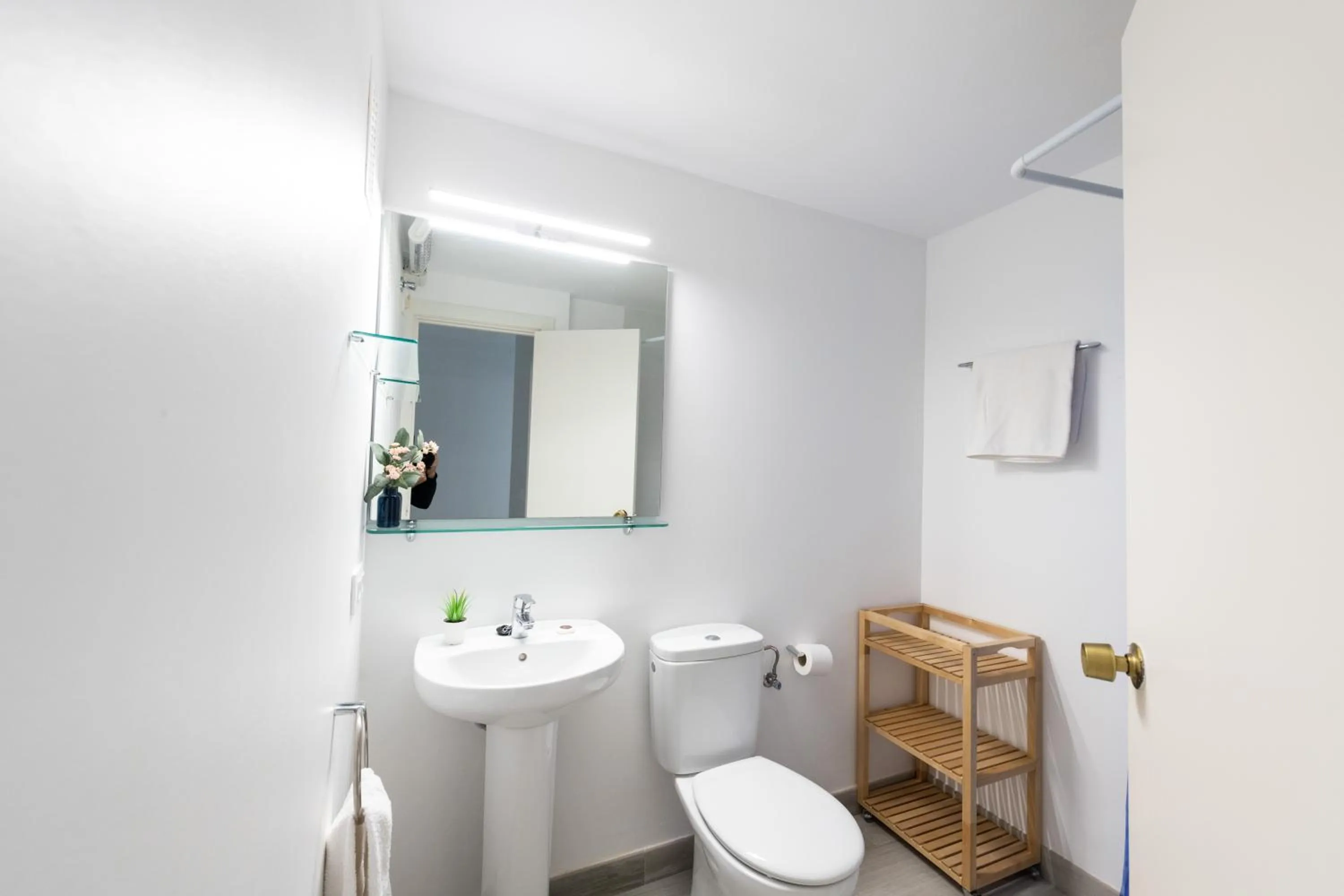 Bathroom in Apartamentos Marblau