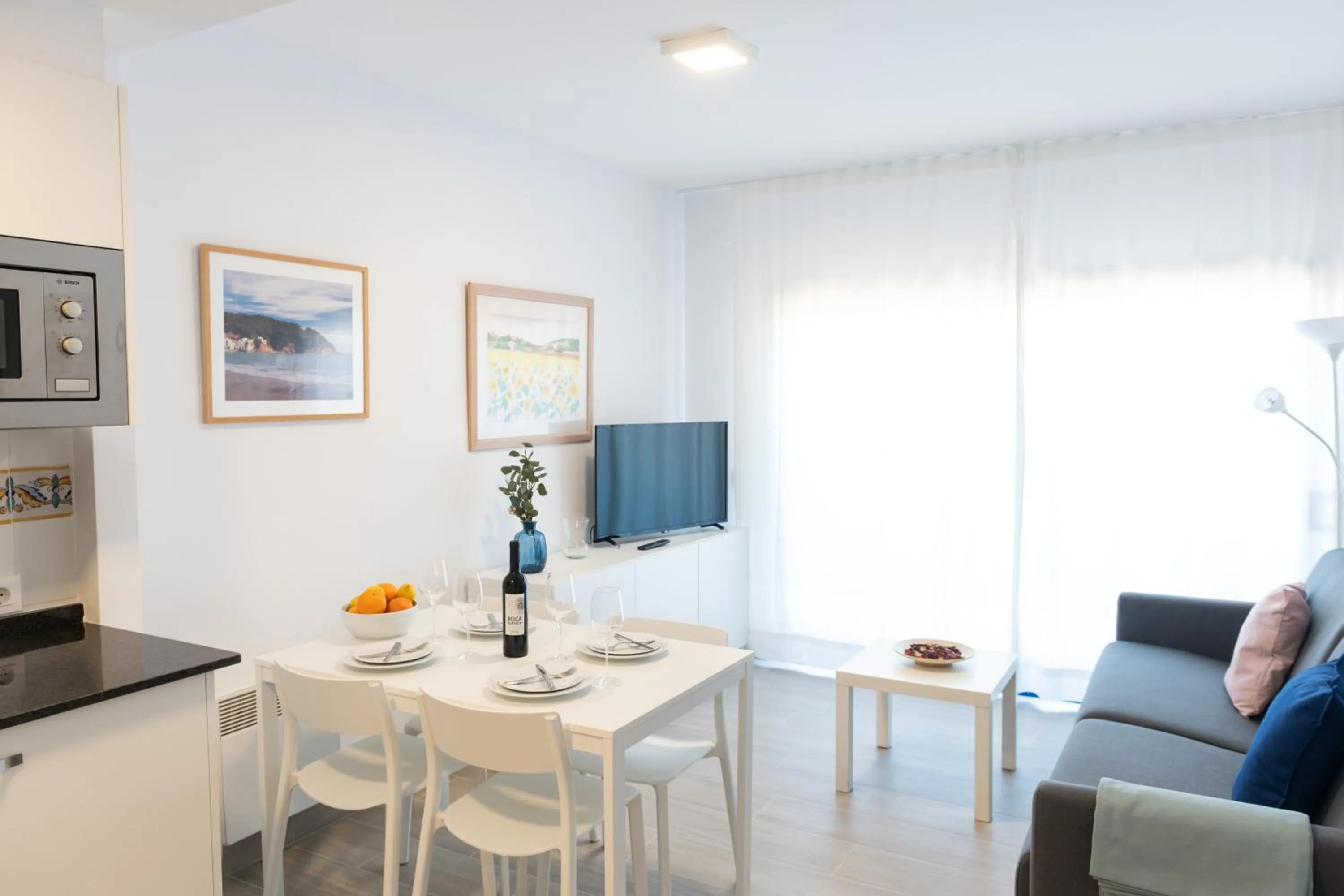 Living room in Apartamentos Marblau