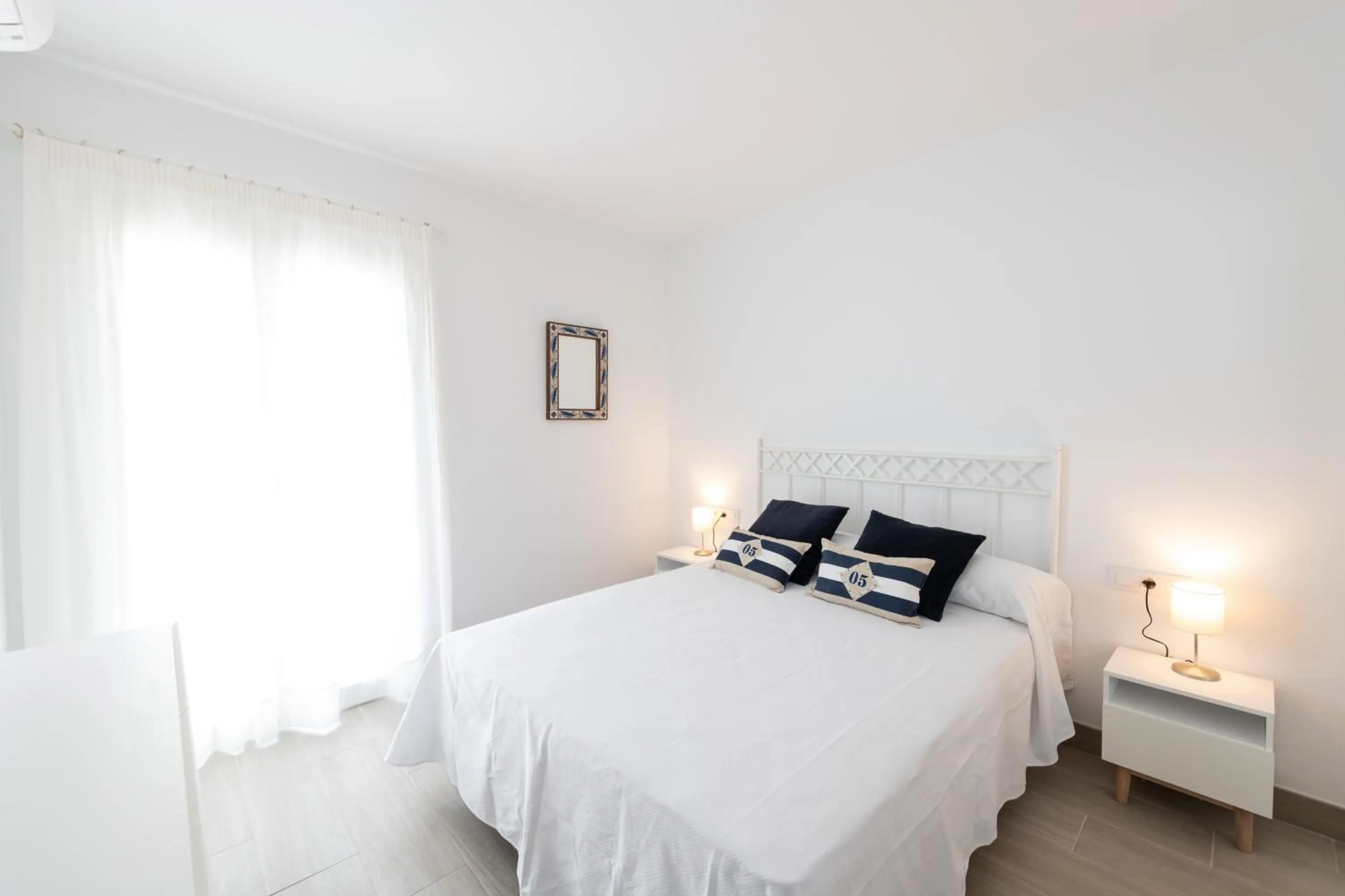 Bedroom, Bed in Apartamentos Marblau