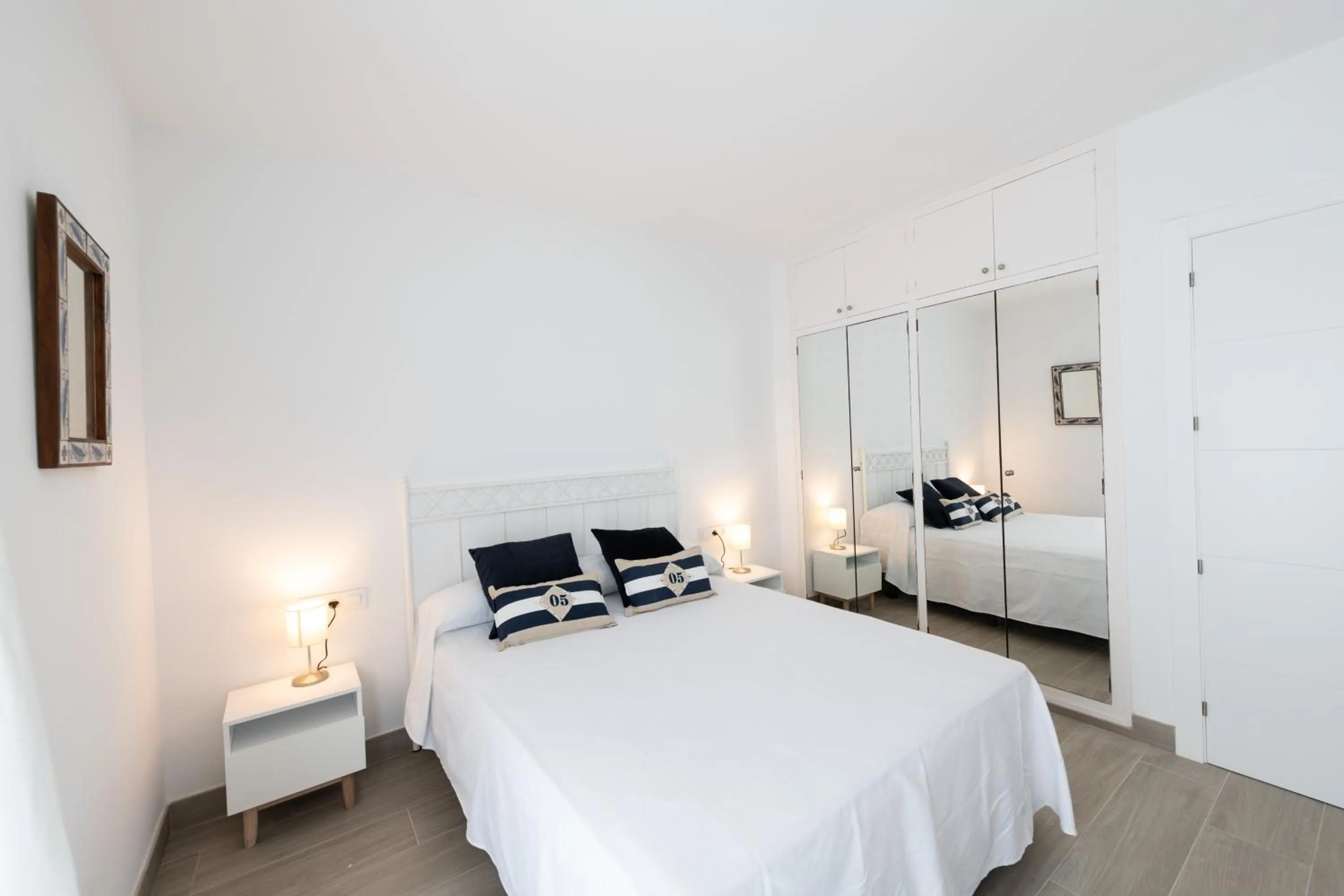 Bedroom, Bed in Apartamentos Marblau