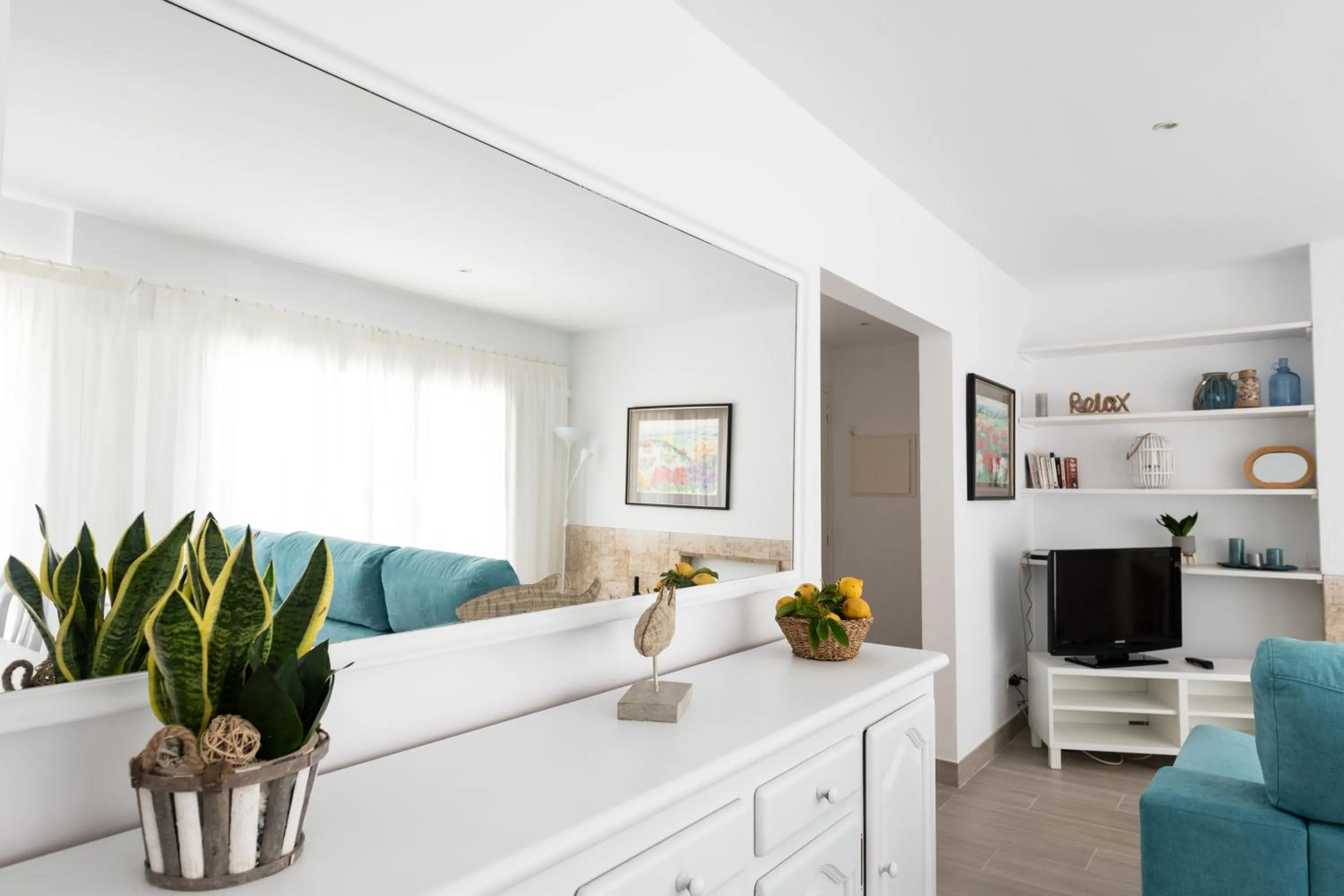 Living room in Apartamentos Marblau