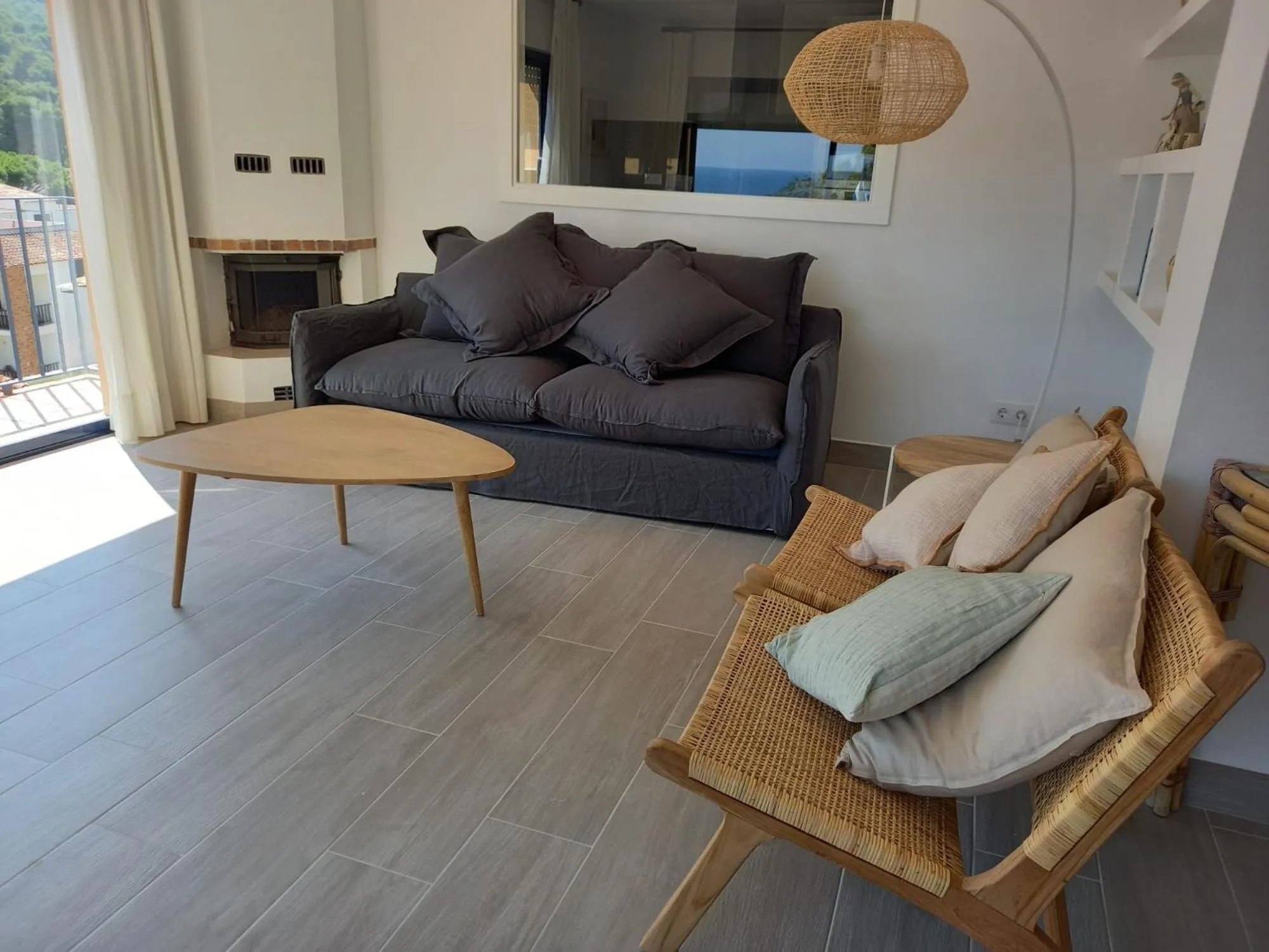 Living room in Apartamentos Marblau