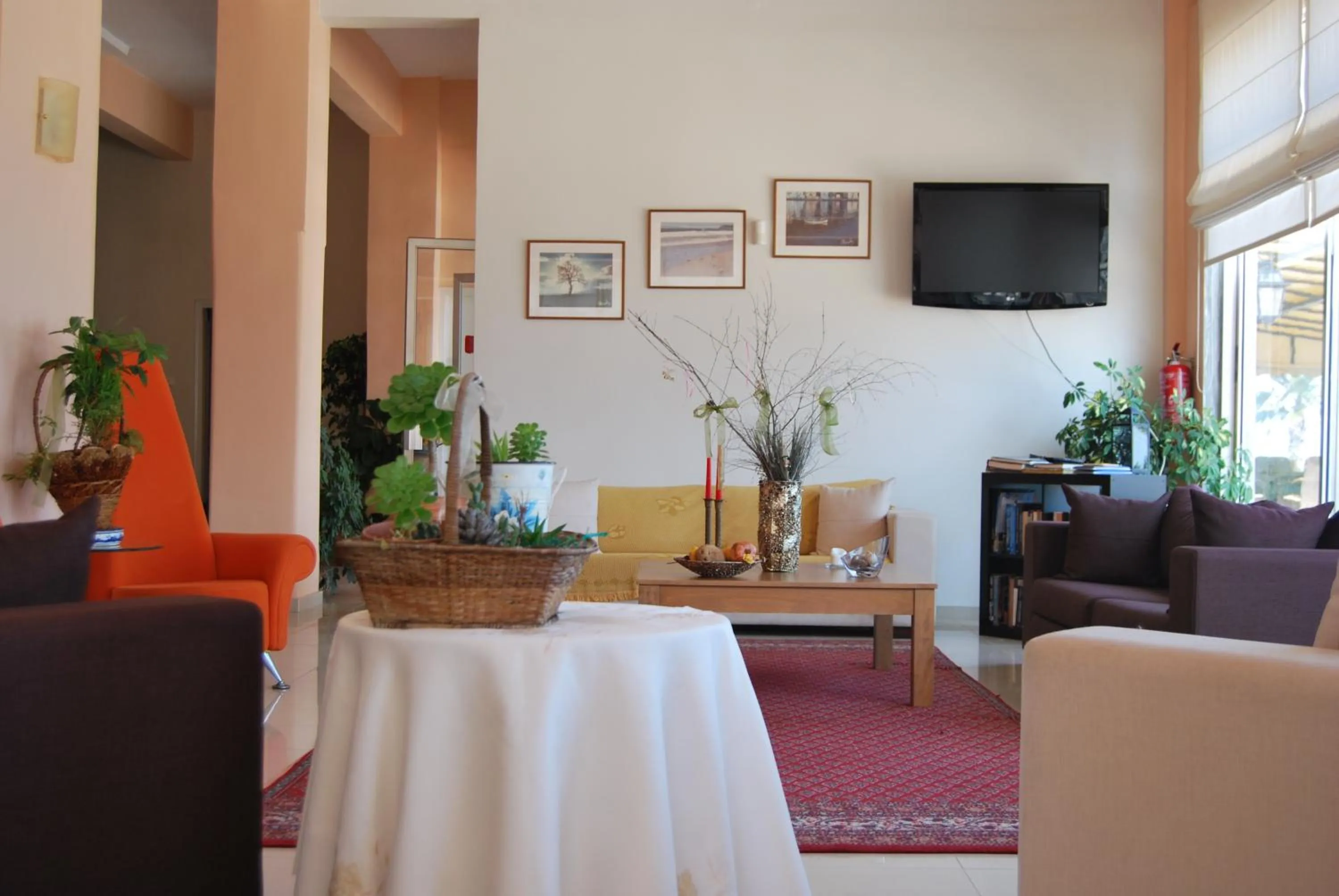 Lobby or reception in Hotel Achillion