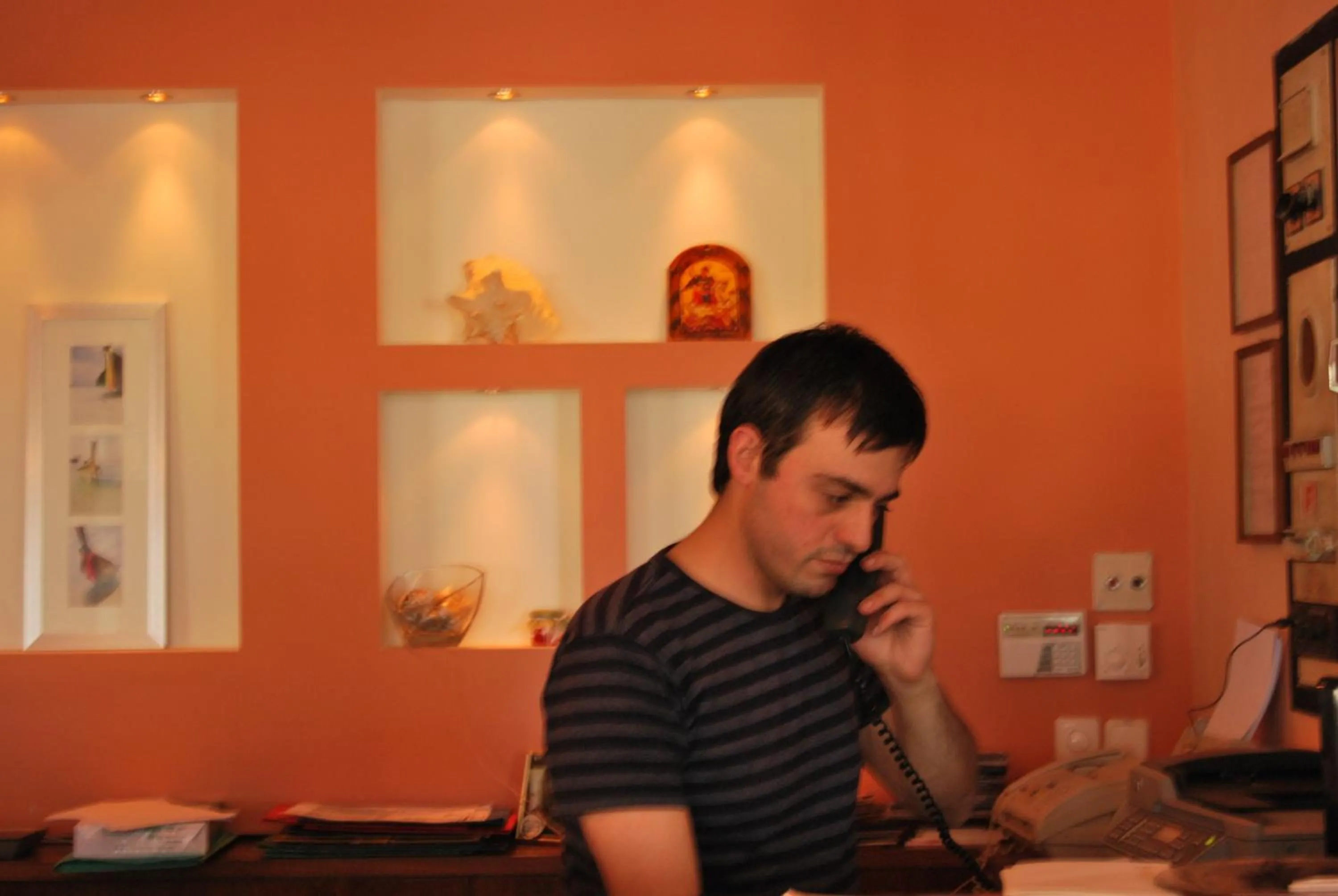 Lobby or reception in Hotel Achillion