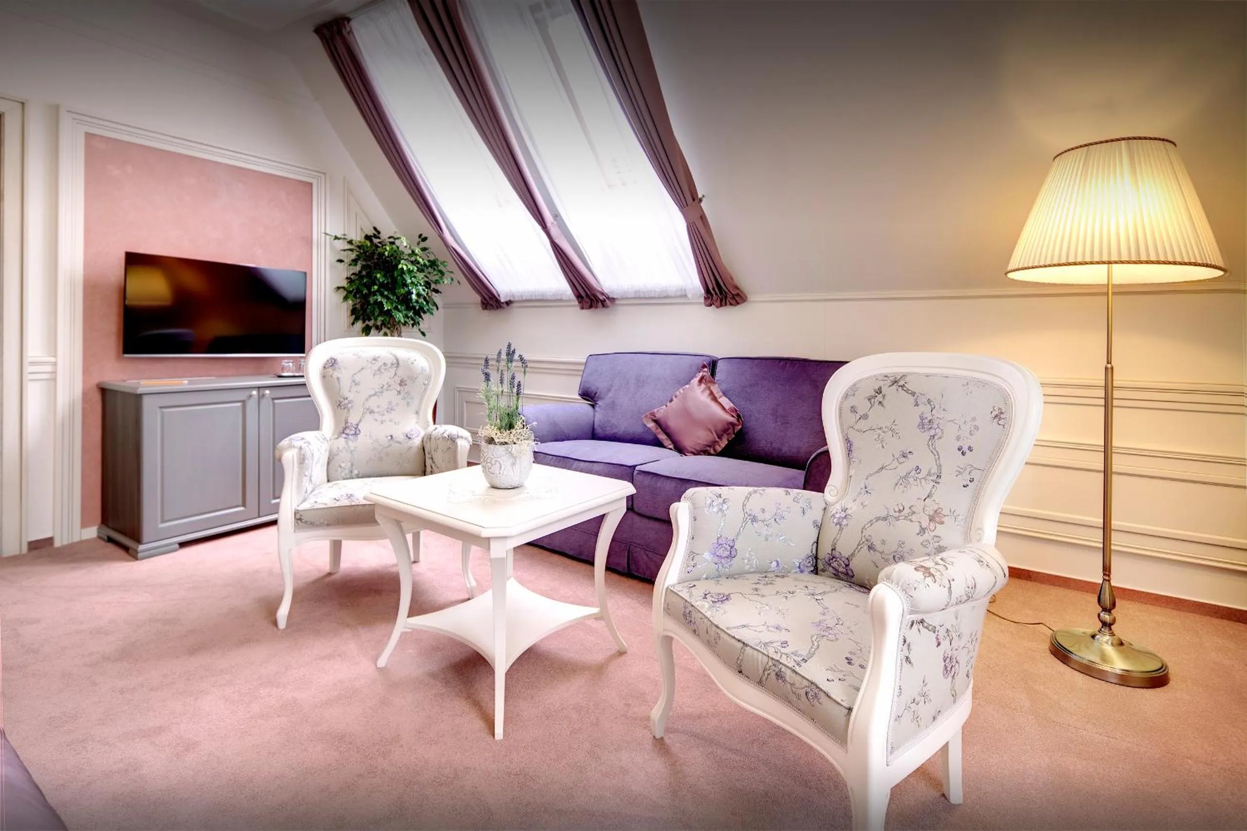 Seating area in Boutique Hotel Hviezdoslav