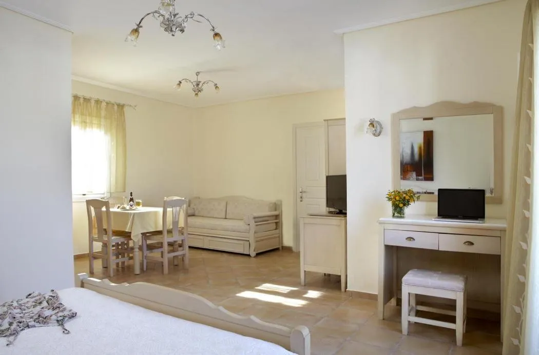 Bed in Hotel Mediterranean