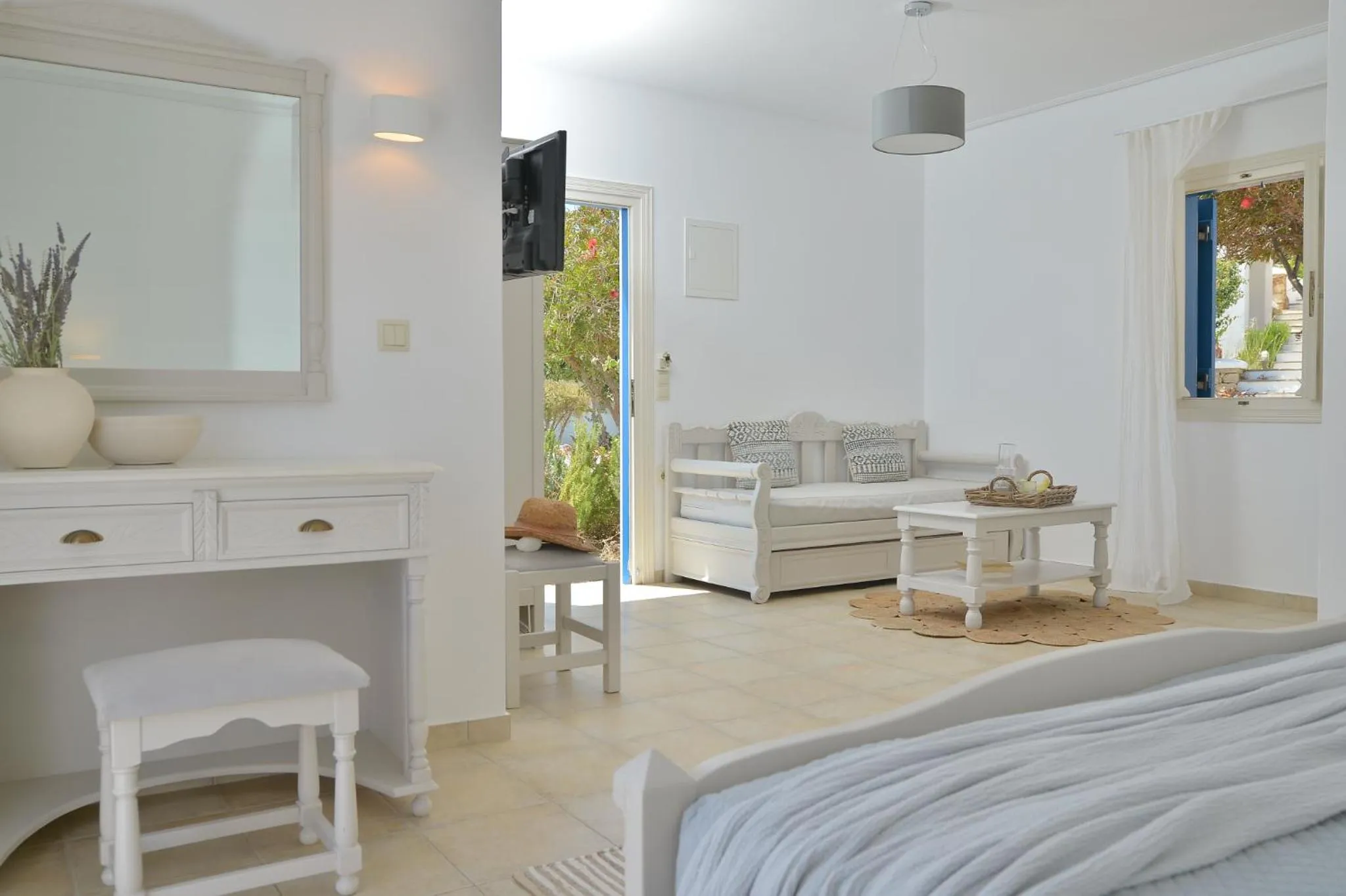 Bed in Hotel Mediterranean