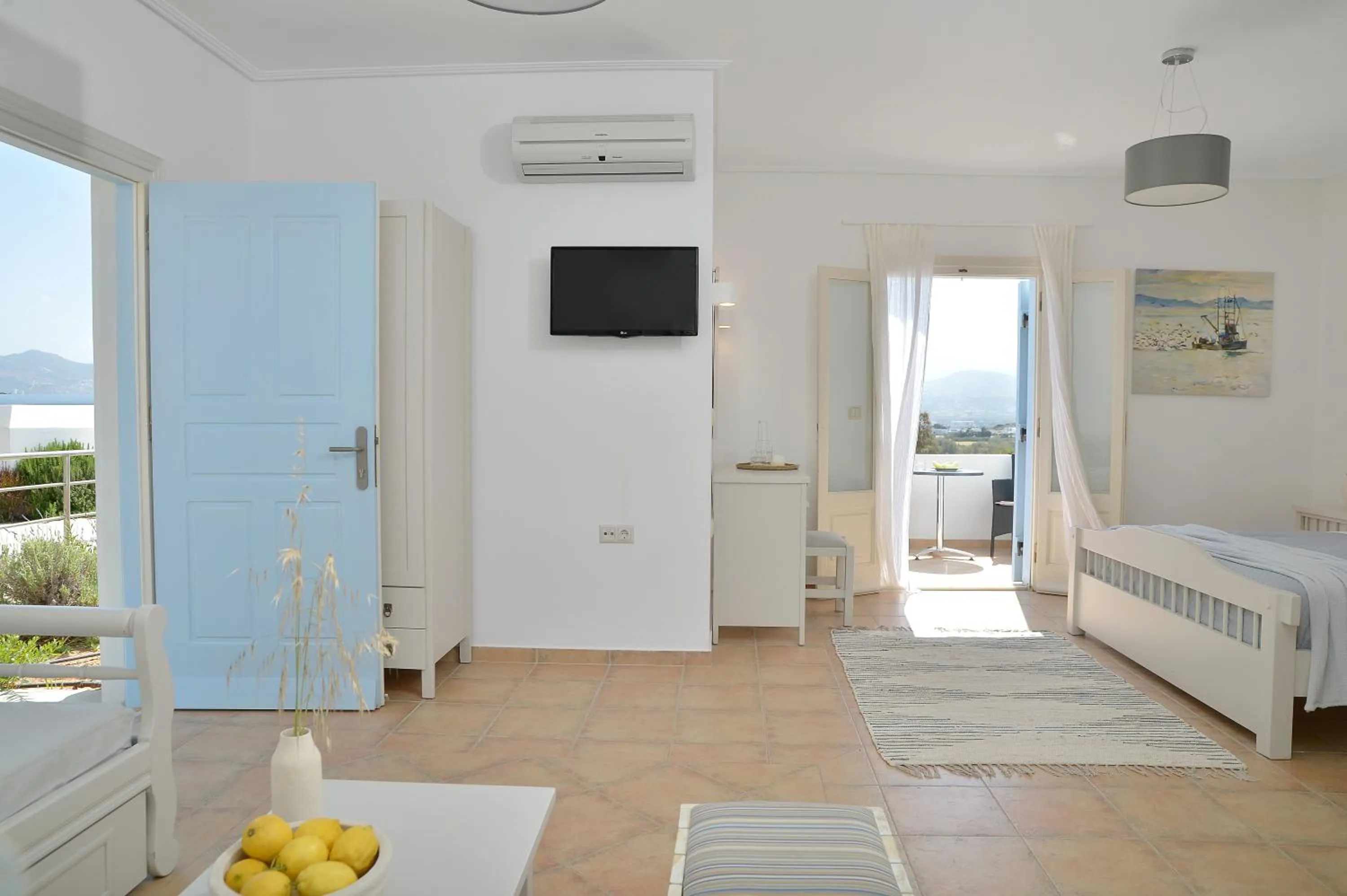 Bed in Hotel Mediterranean