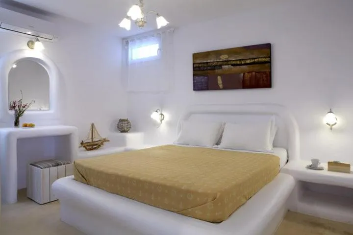 Bed in Hotel Mediterranean