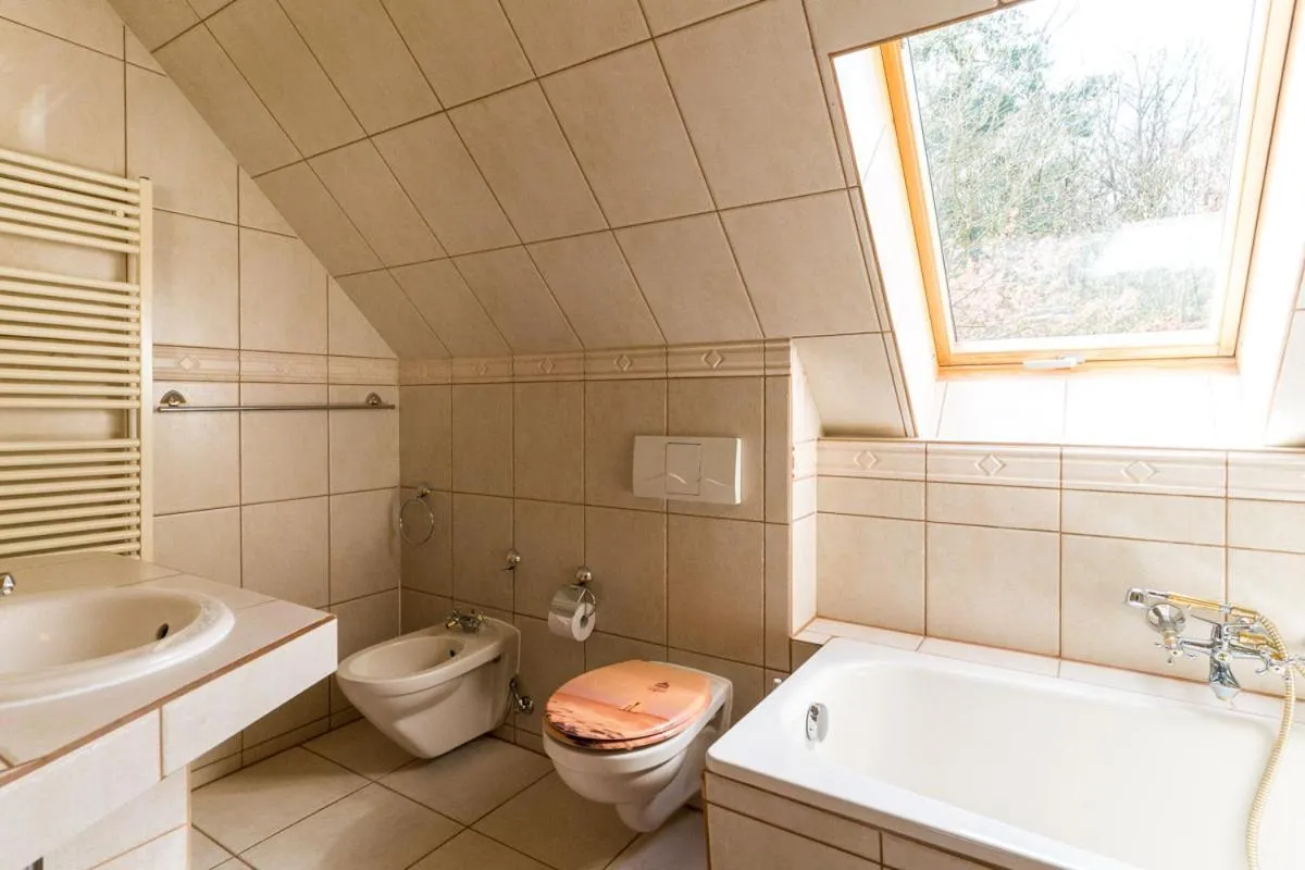 Bathroom in Landhotel Cafe Prälank