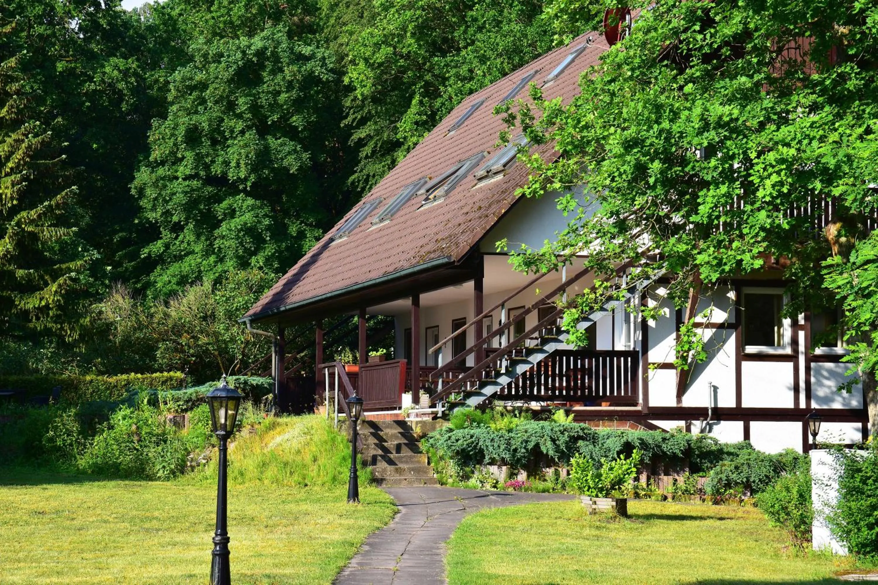 Property building in Landhotel Cafe Prälank