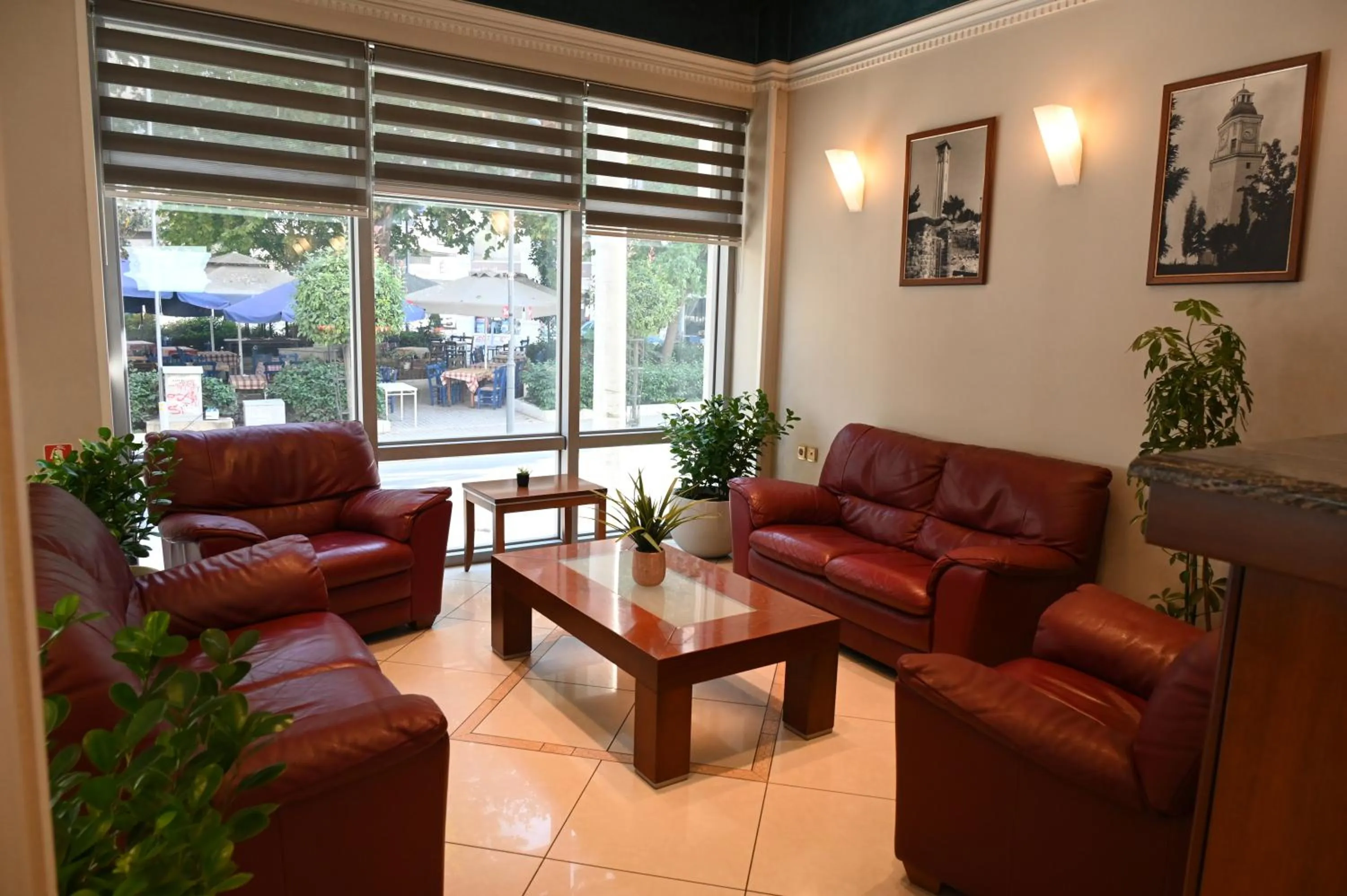 Living room in Hotel Achillion