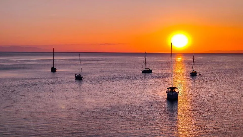 Natural landscape in Hotel Scoglio Bianco