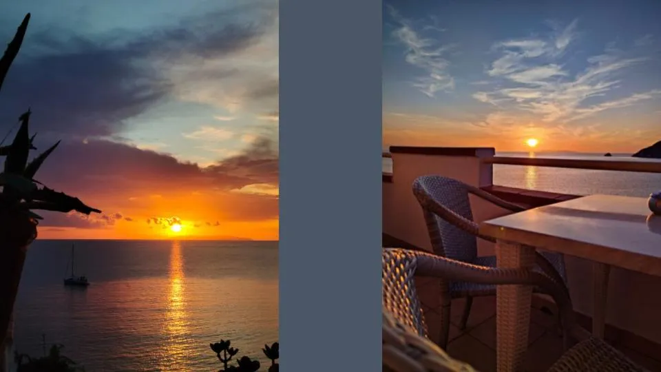 Natural landscape in Hotel Scoglio Bianco