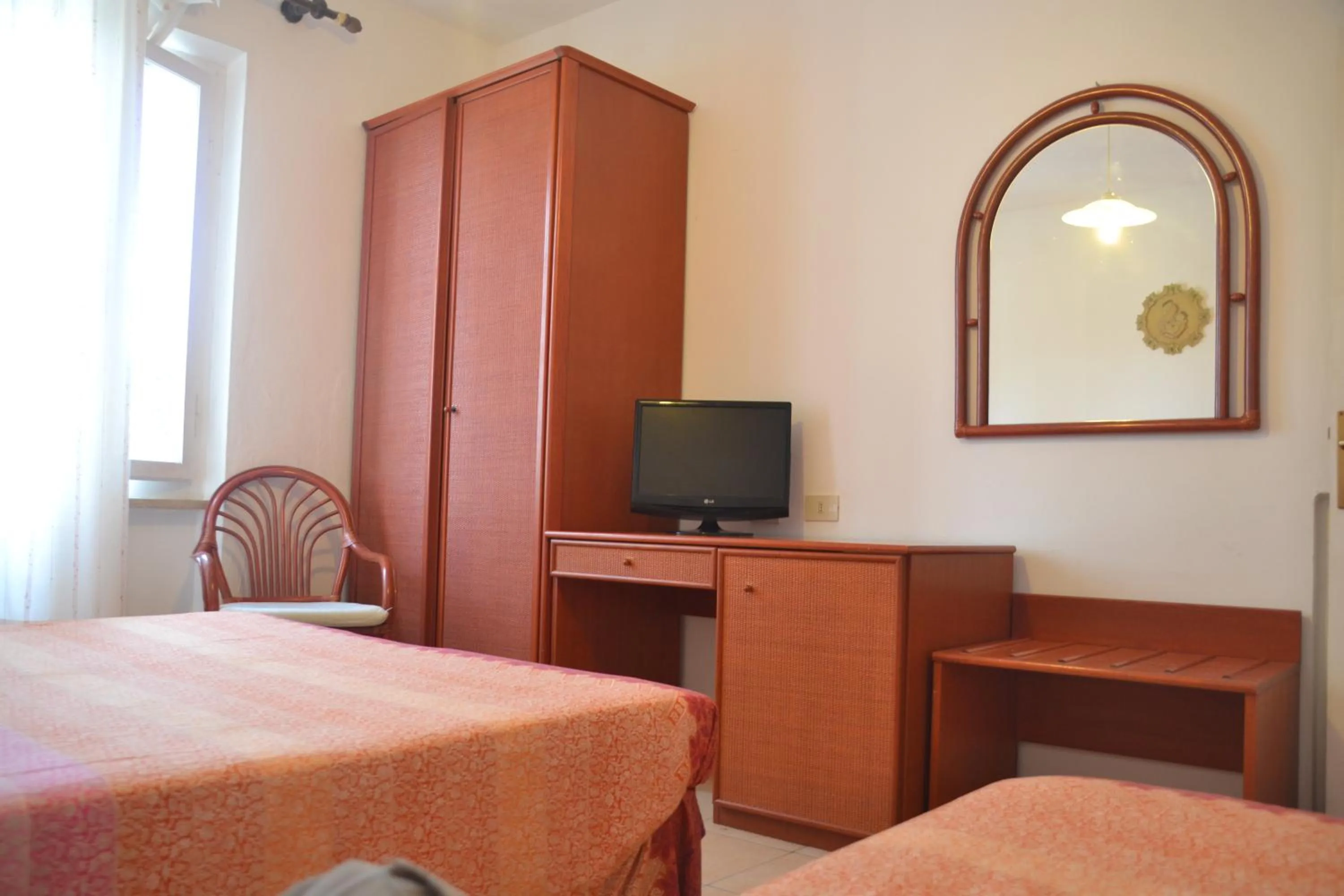 Bed in Hotel Scoglio Bianco