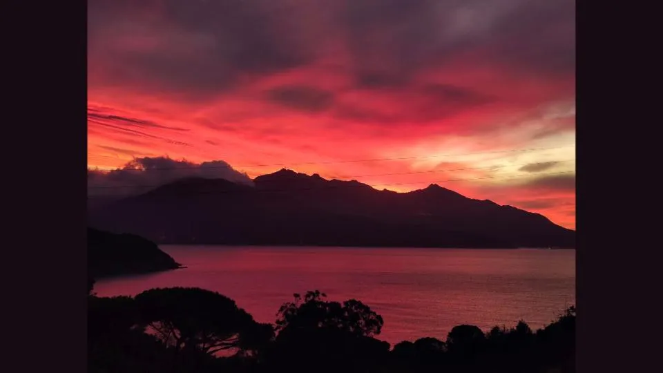 Natural landscape in Hotel Scoglio Bianco