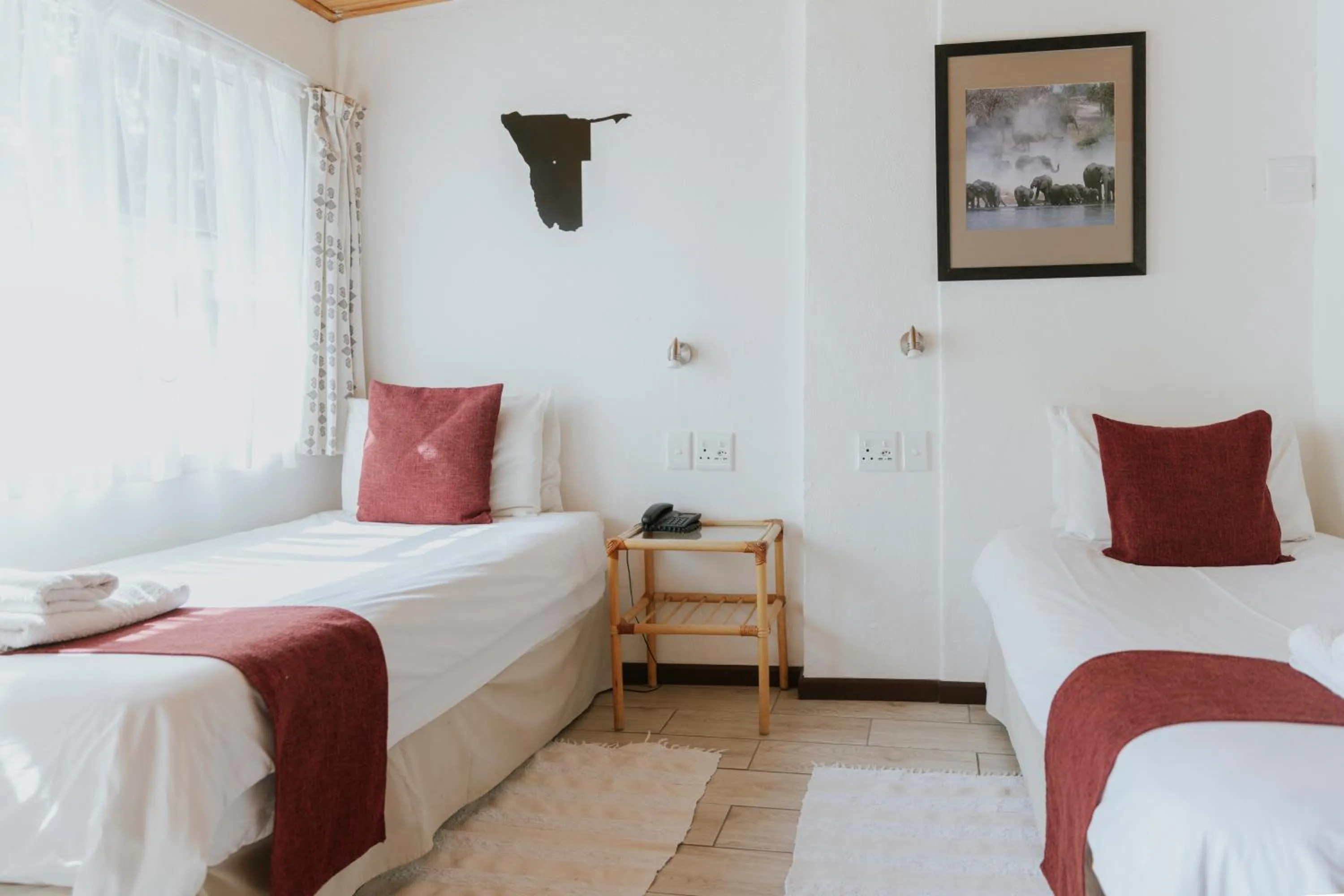 Bedroom, Bed in Hotel Uhland