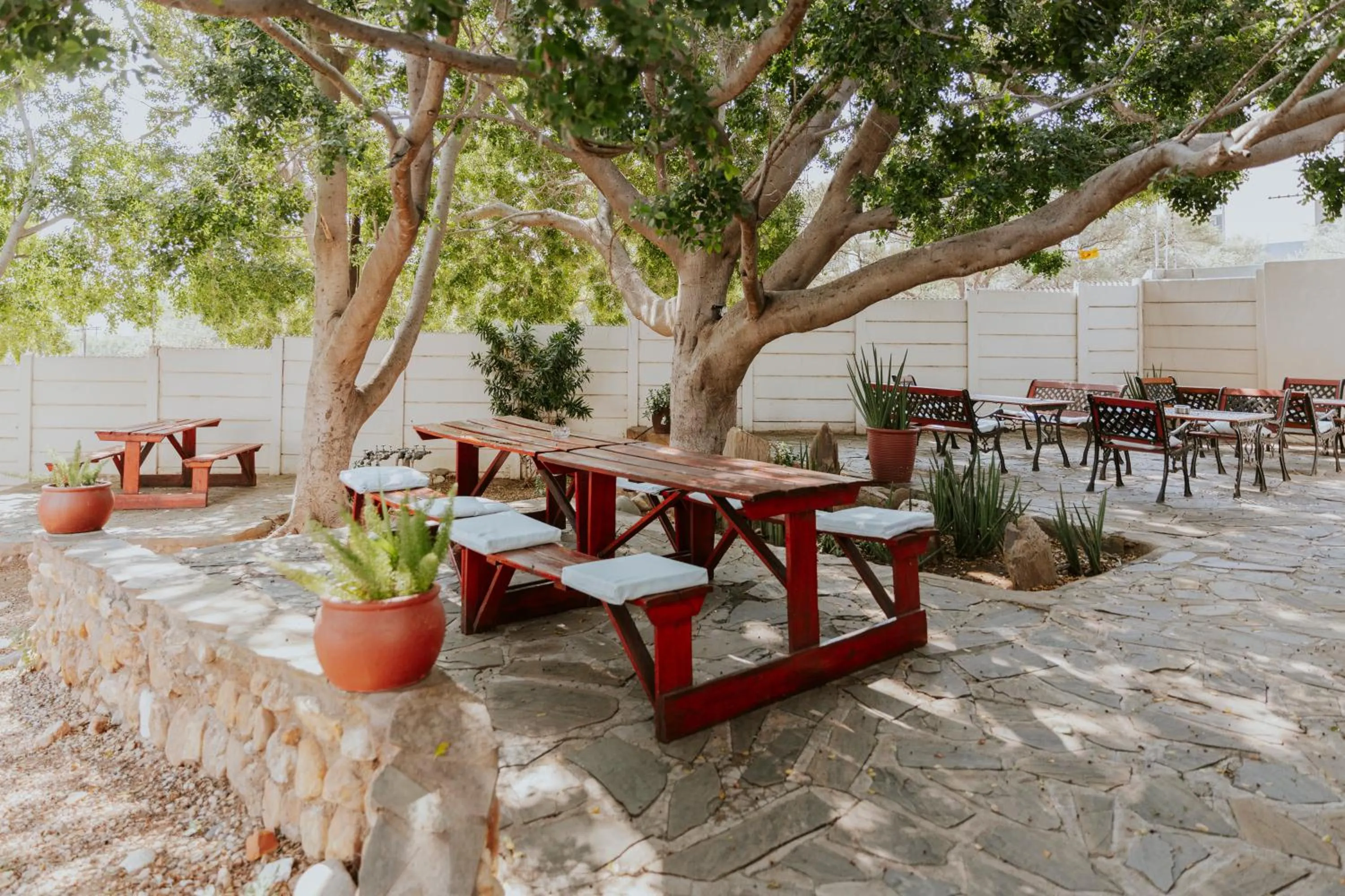 Patio in Hotel Uhland
