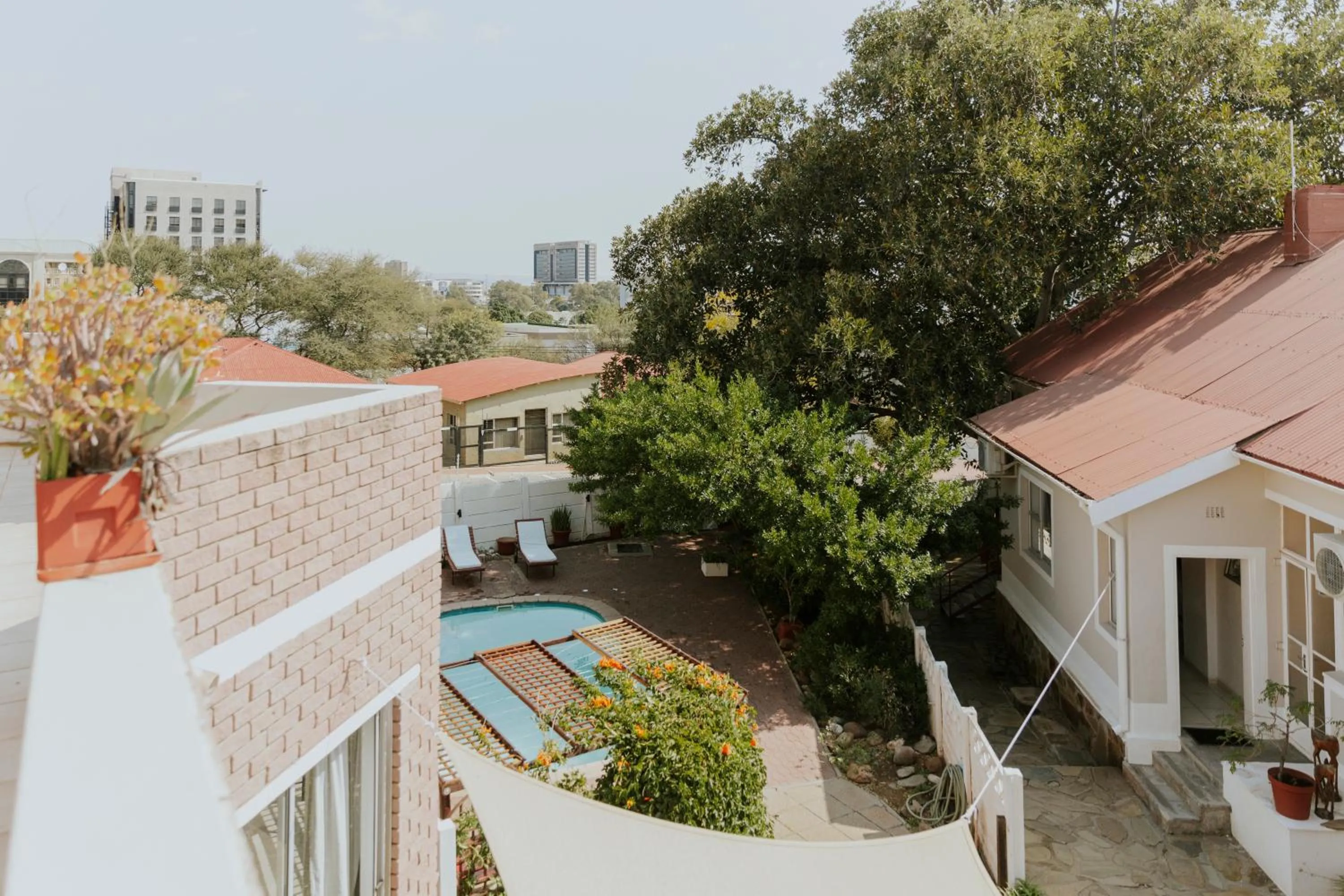 Balcony/Terrace in Hotel Uhland