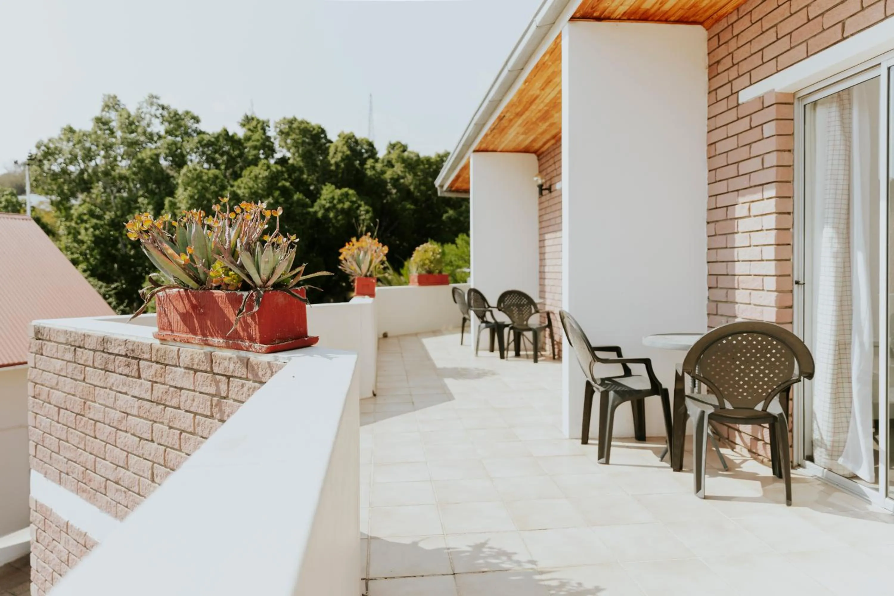 Balcony/Terrace in Hotel Uhland