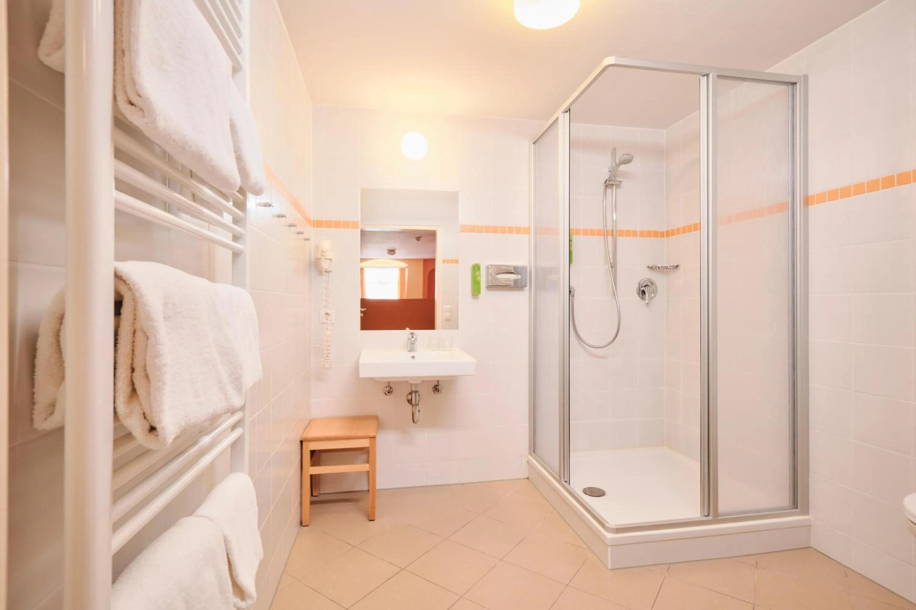 Shower in JUFA Hotel Meersburg am Bodensee