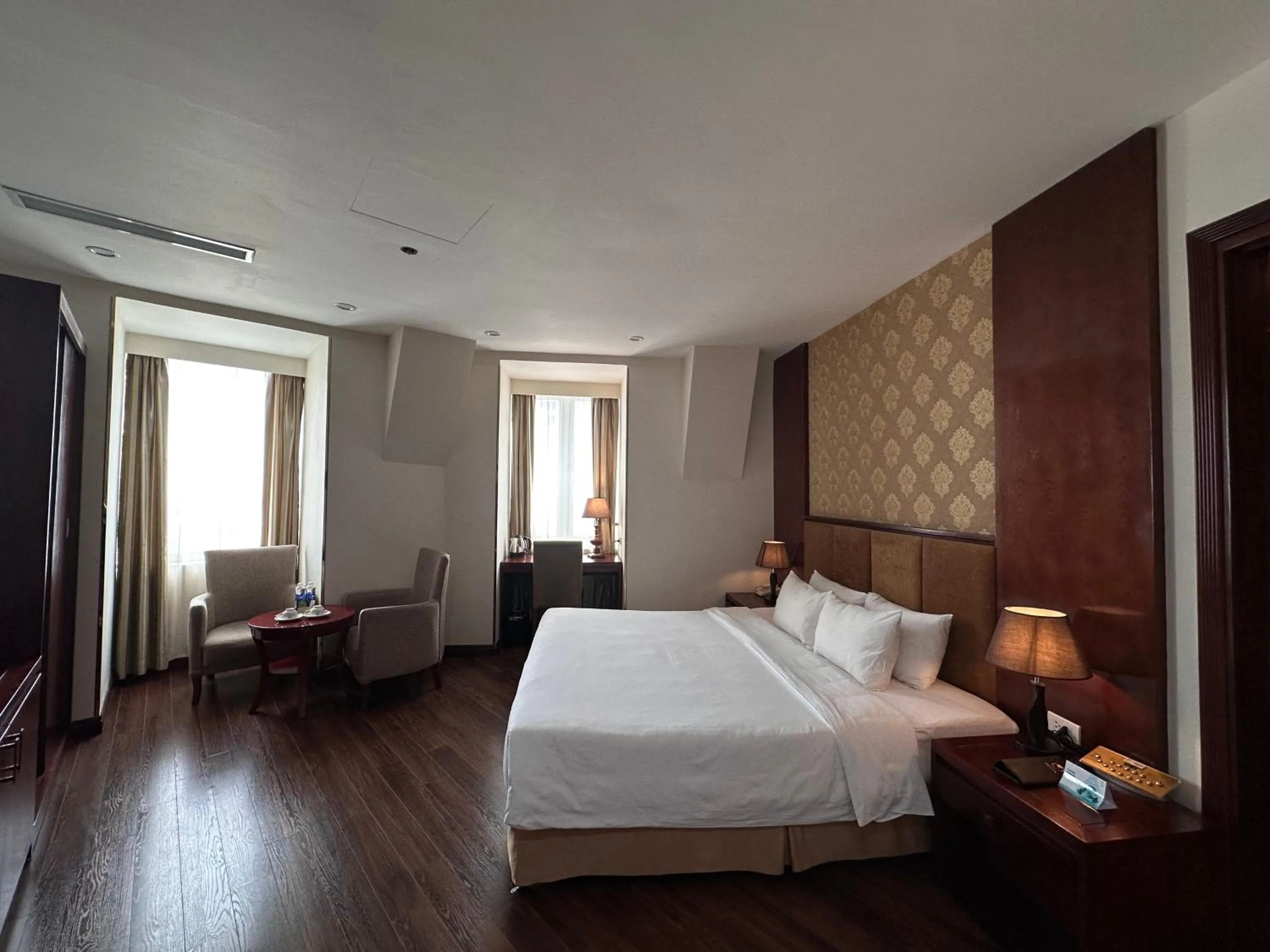 View (from property/room), Bed in Nesta Hotel Hanoi