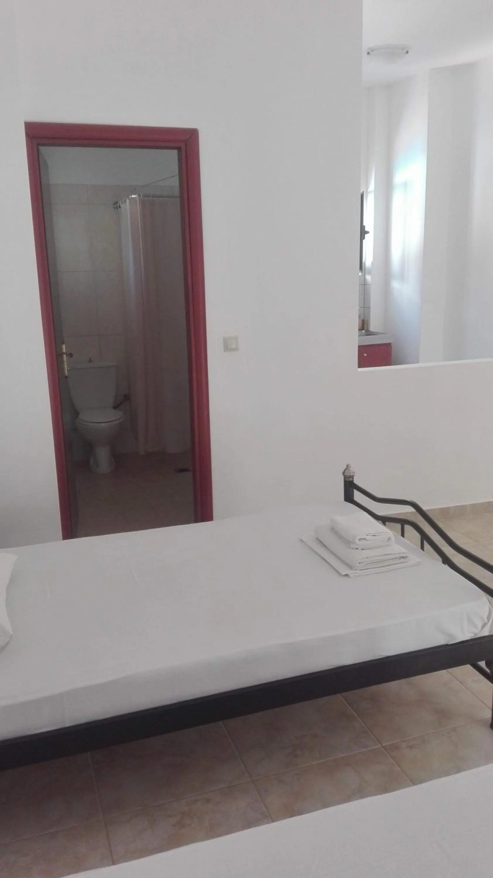 Bed in Sfinias Apartments