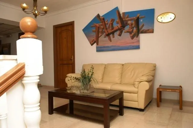 Decorative detail in Aegeon Hotel