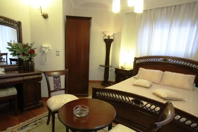 Photo of the whole room, Bed in Aegeon Hotel