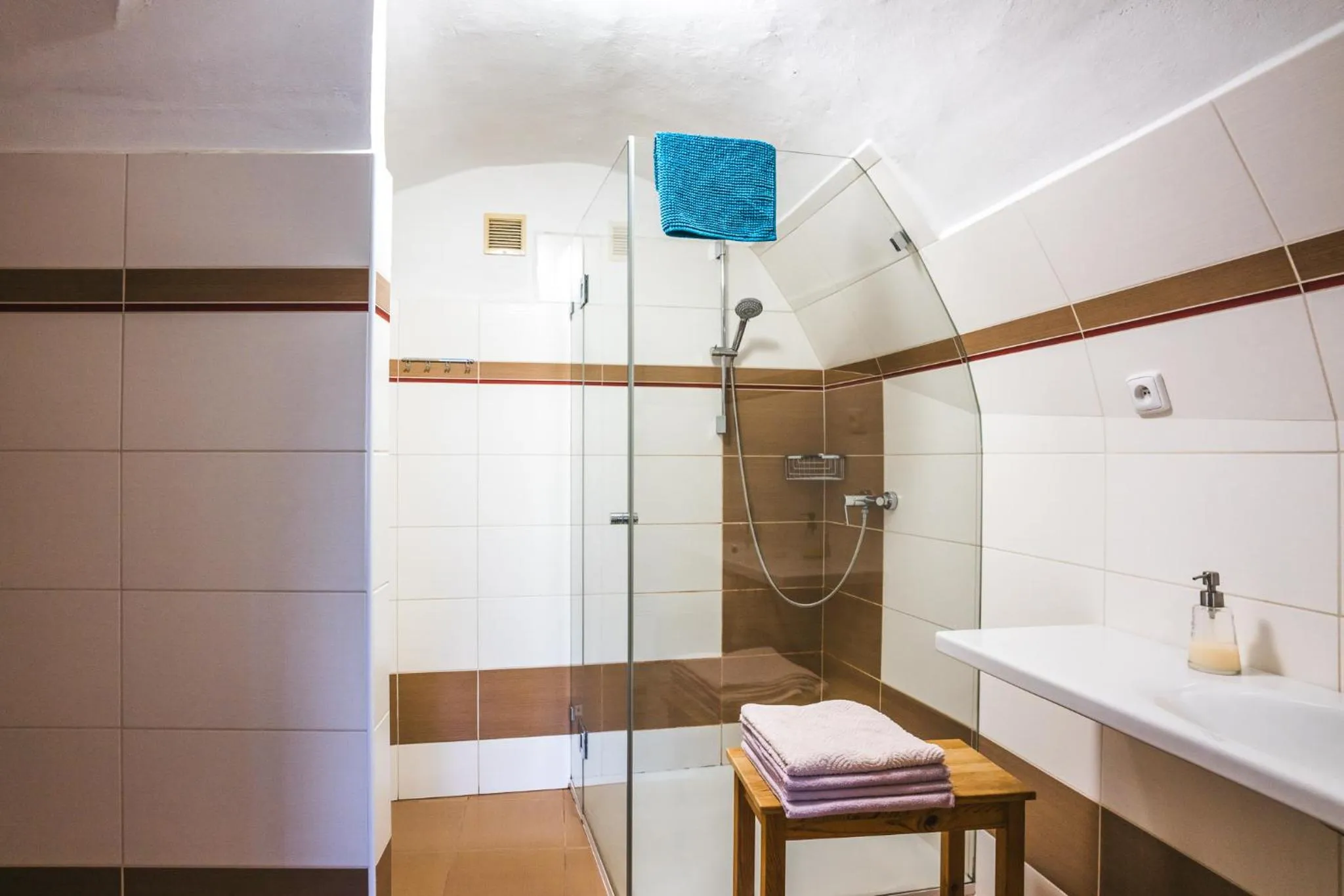 Shower in Downtown Apartments