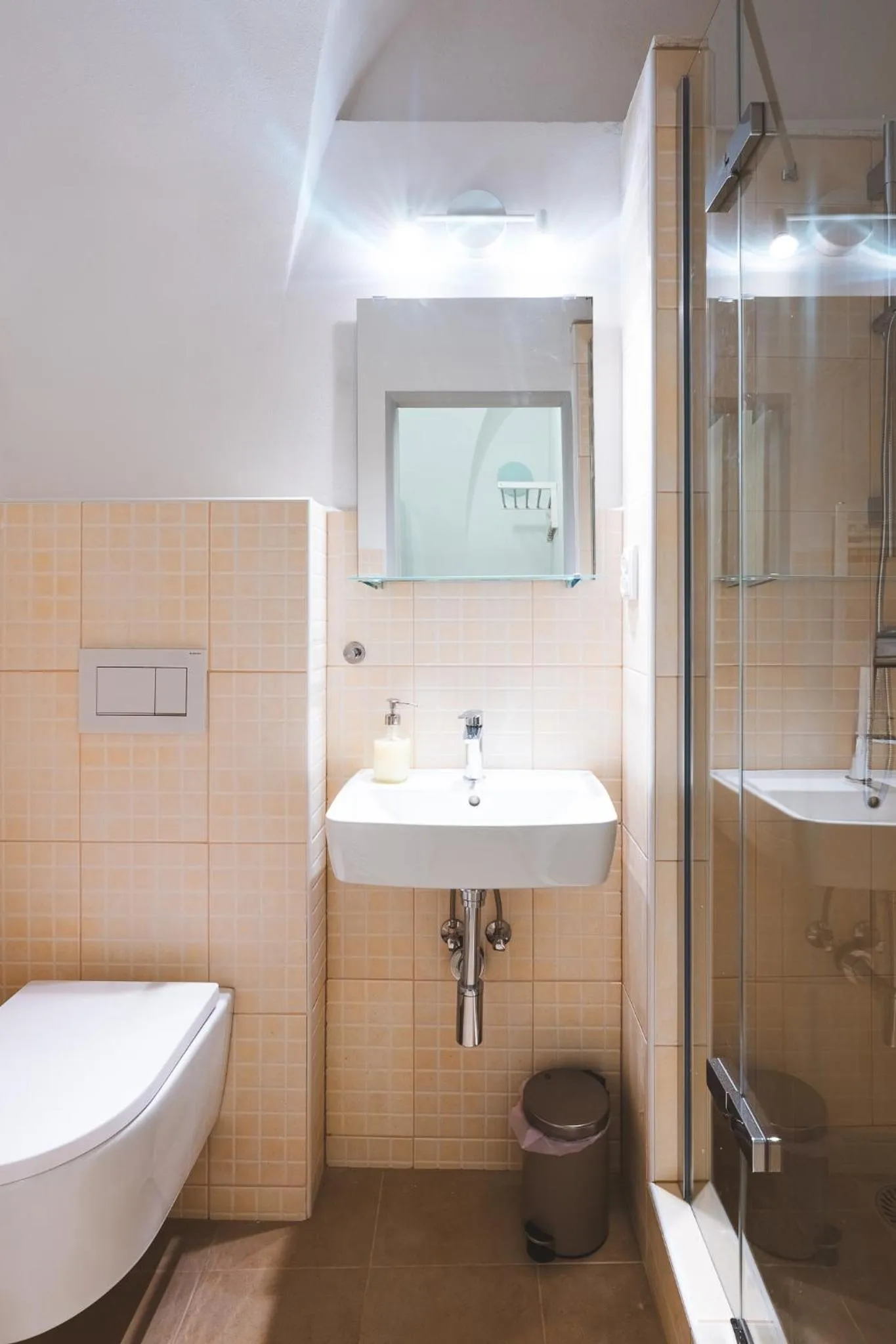 Bathroom in Downtown Apartments