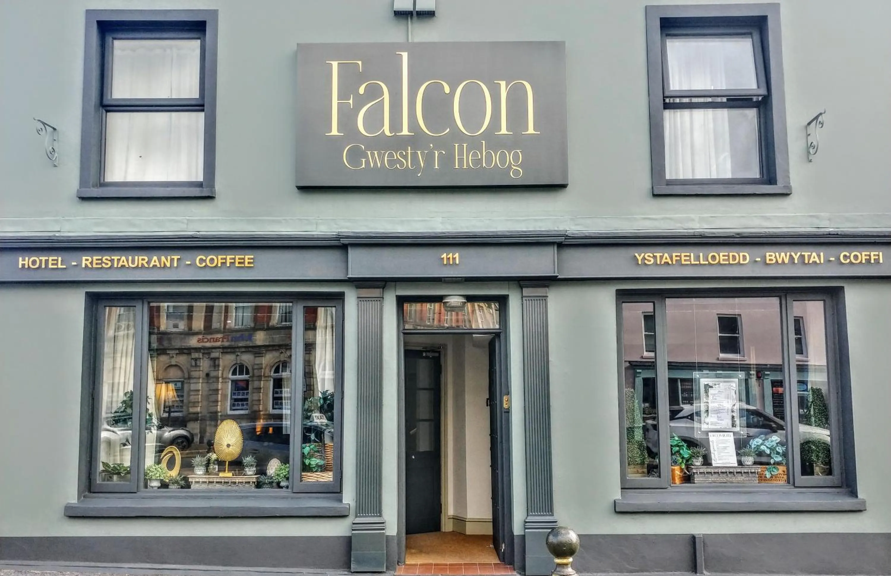 Property building in Falcon Hotel