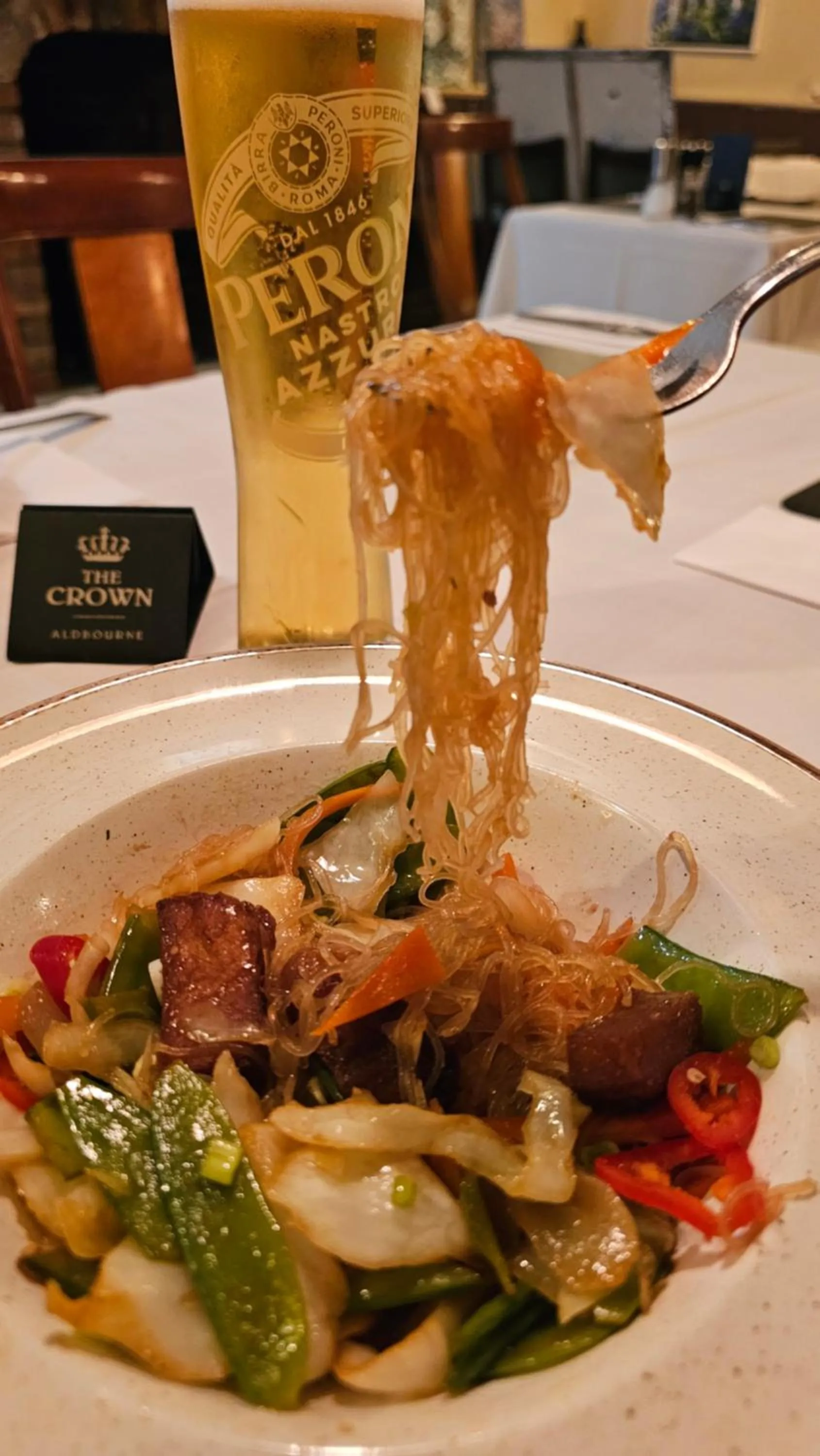 Restaurant/places to eat in The Crown Aldbourne