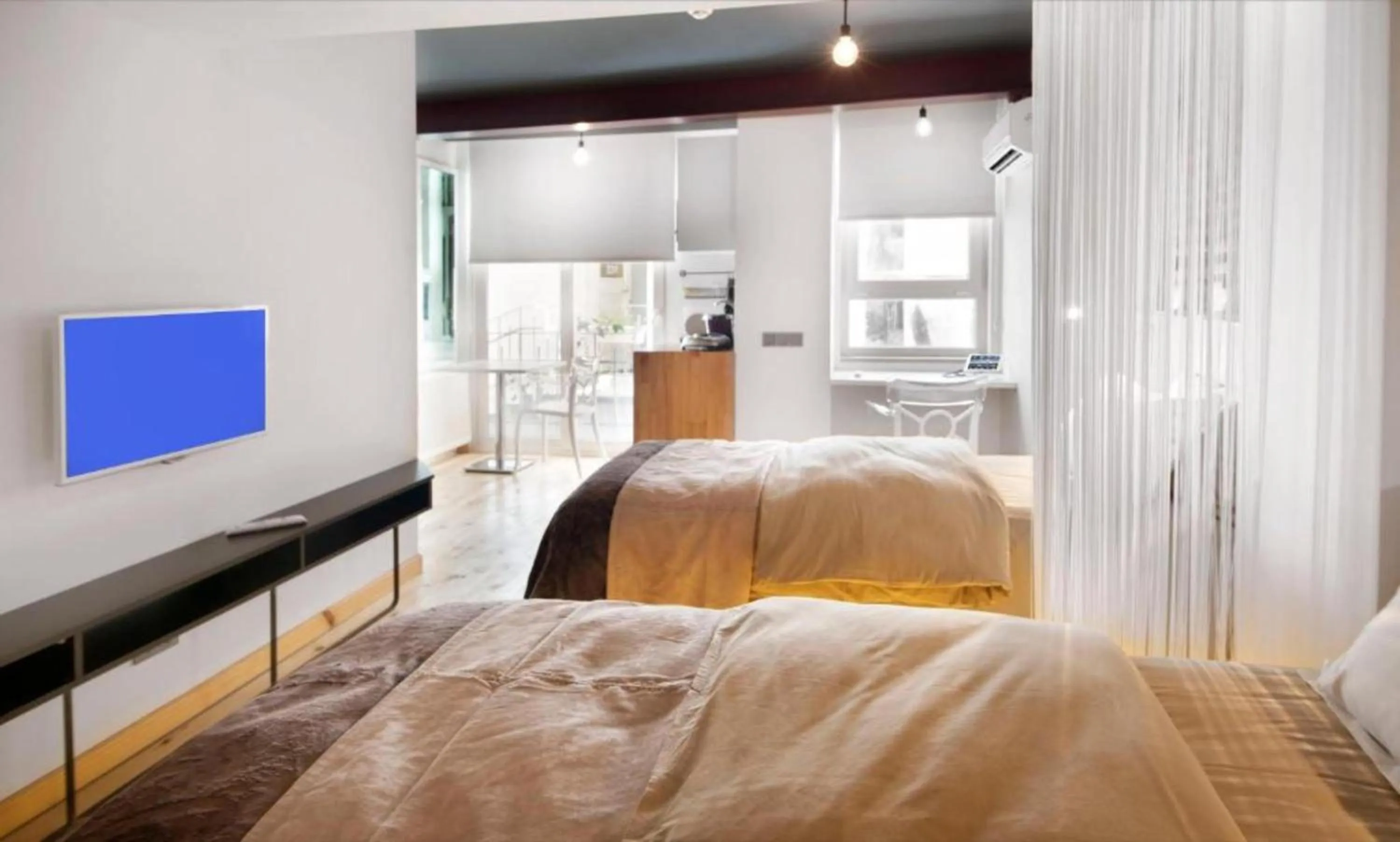 TV and multimedia, Bed in Nuru Ziya Residences