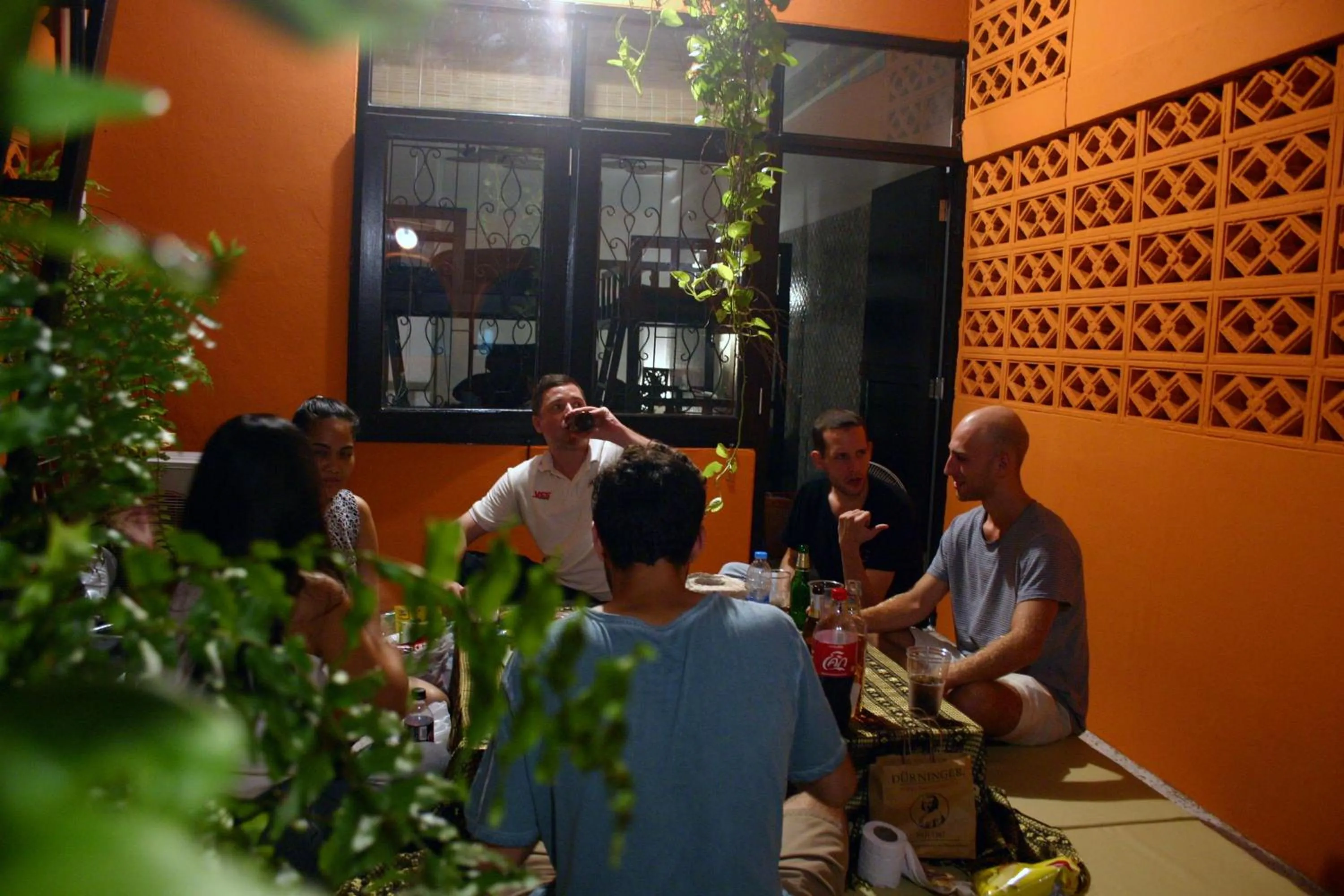 Balcony/Terrace in Born Free Hostel