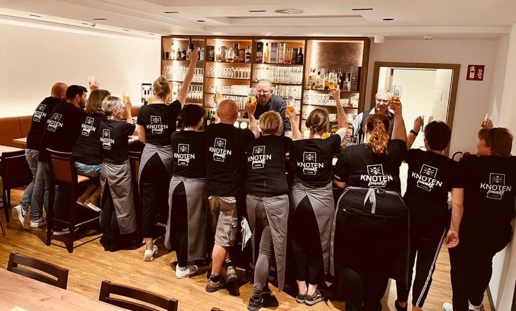 Lounge or bar in Hotel Knotenpunkt